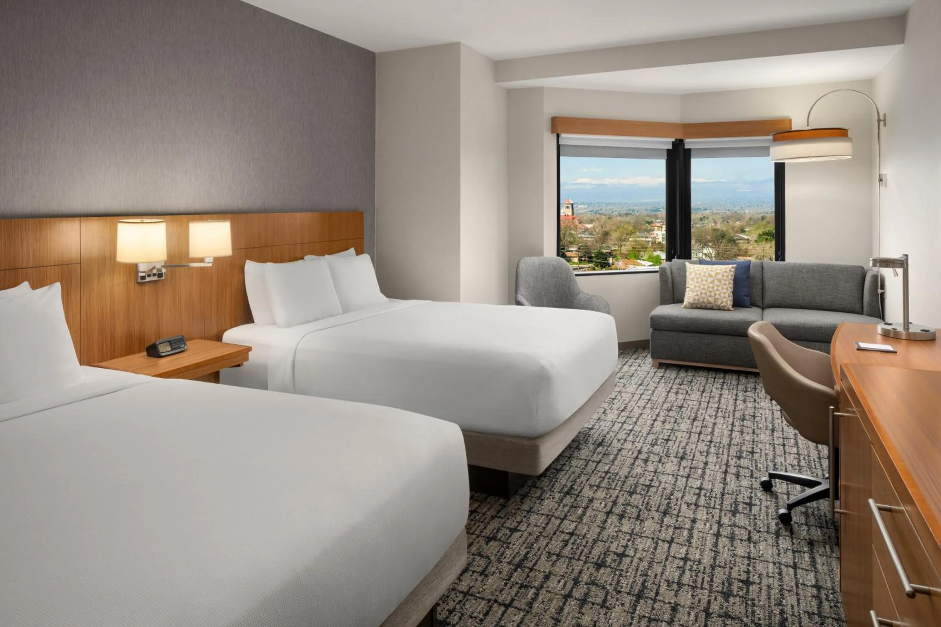 Queen Room with Two Queen Beds and Mountain View in Hyatt Place Denver Cherry Creek
