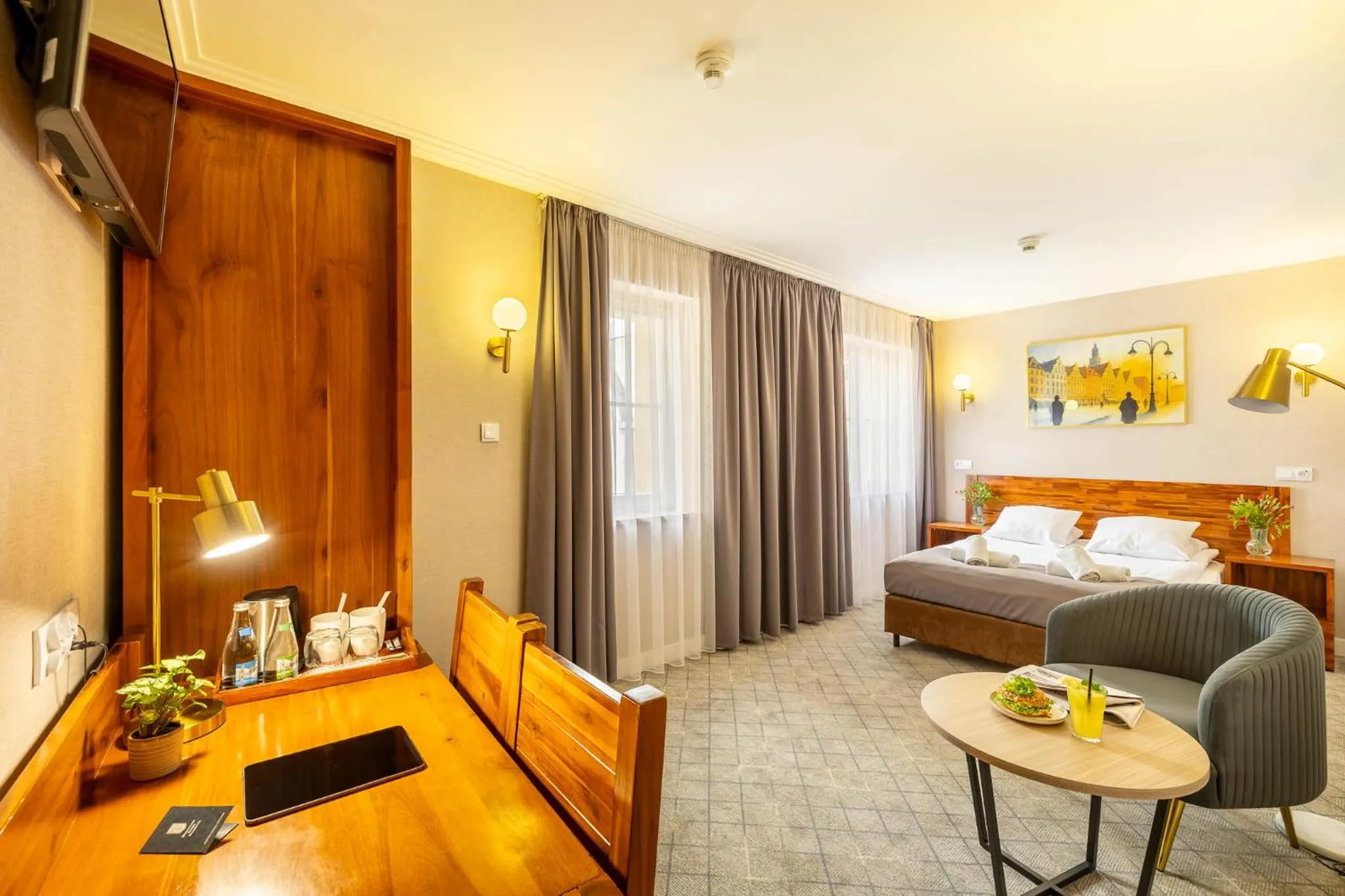 Superior Double Room in Hotel Piast Wrocław Centrum