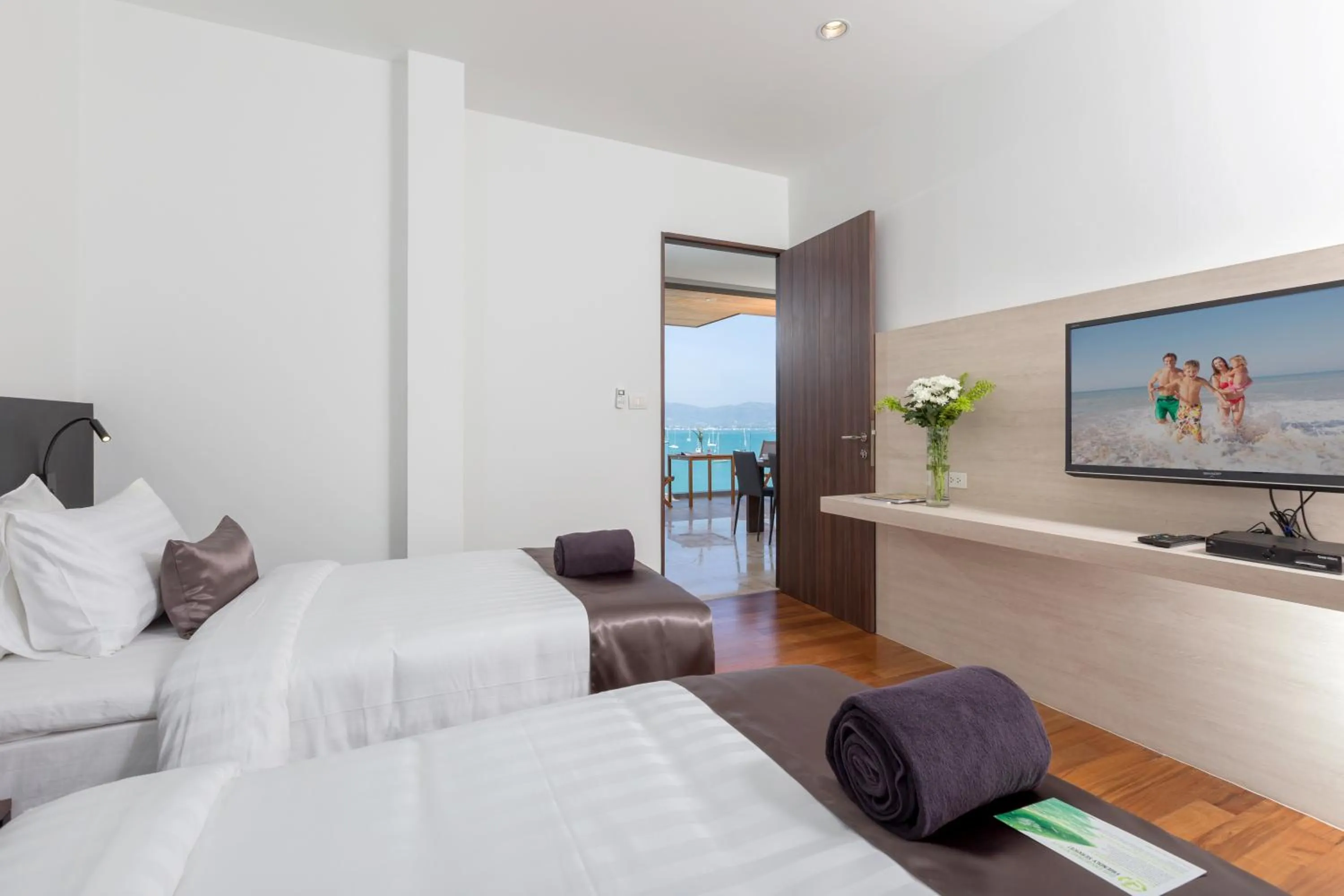 Two-Bedroom Suite with Sea View in X10 Seaview Suites at Panwa Beach