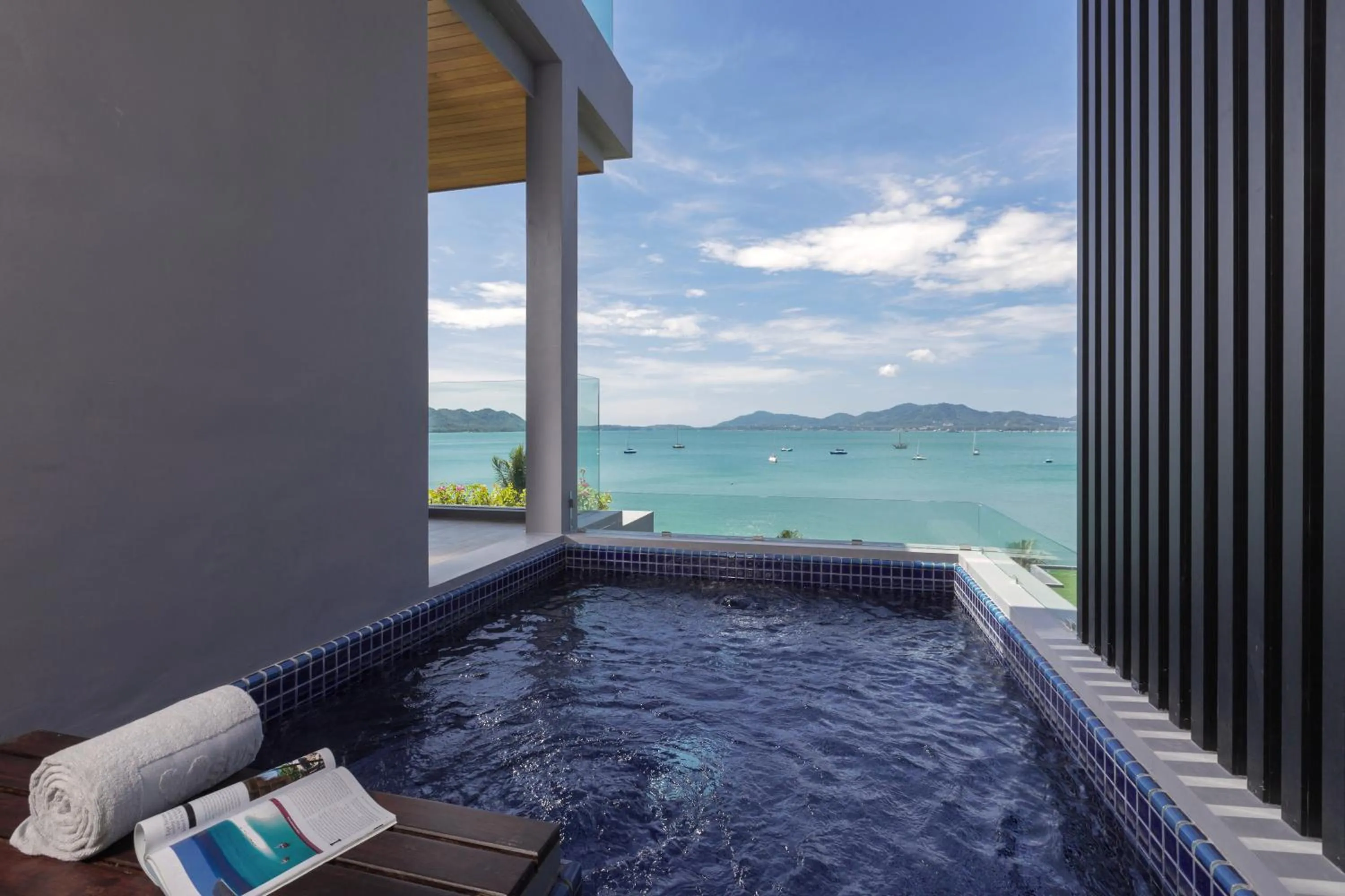 Pool Suite with Sea View in X10 Seaview Suites at Panwa Beach