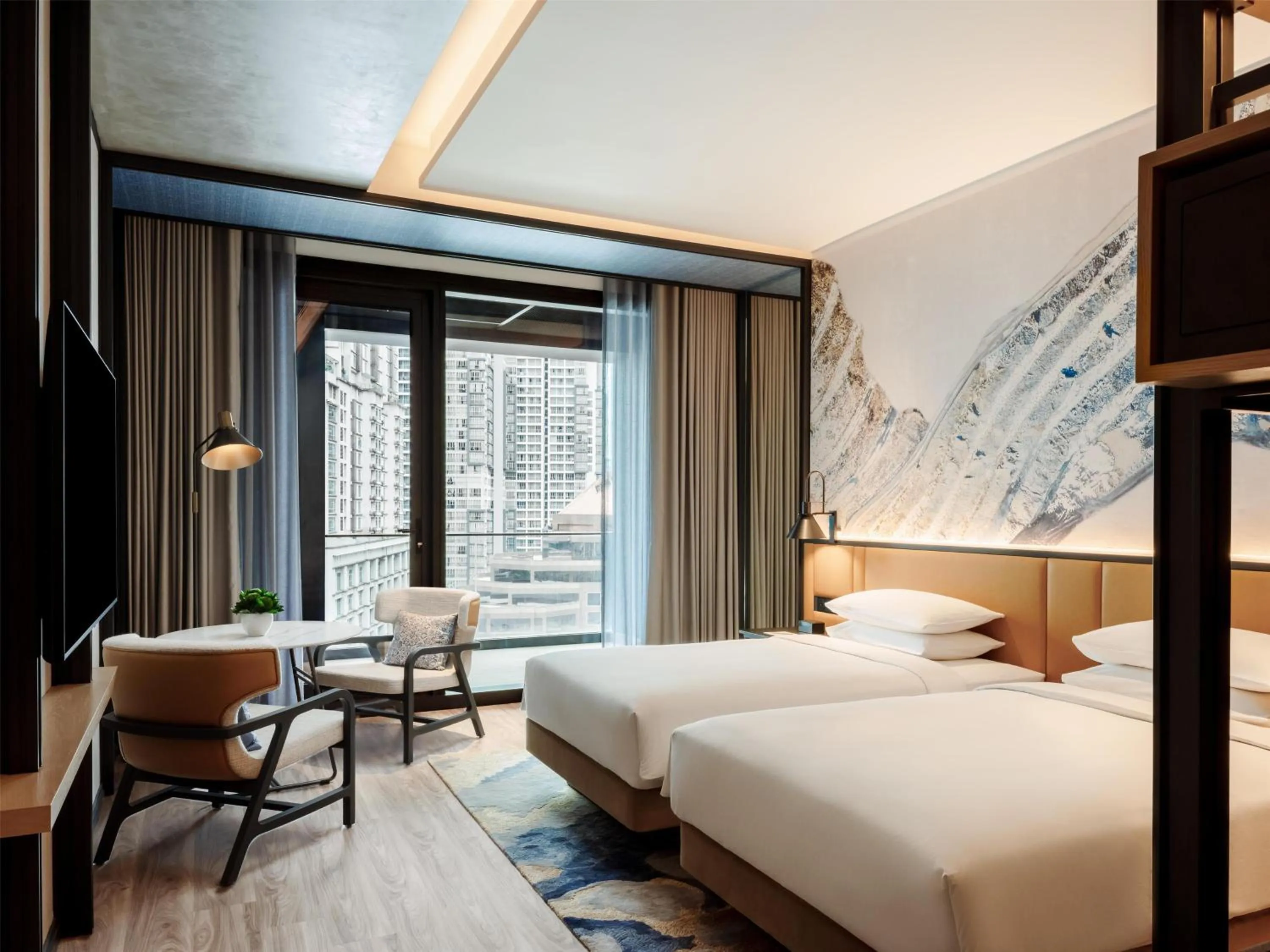 Twin Room with Balcony in Hyatt Centric City Centre Kuala Lumpur