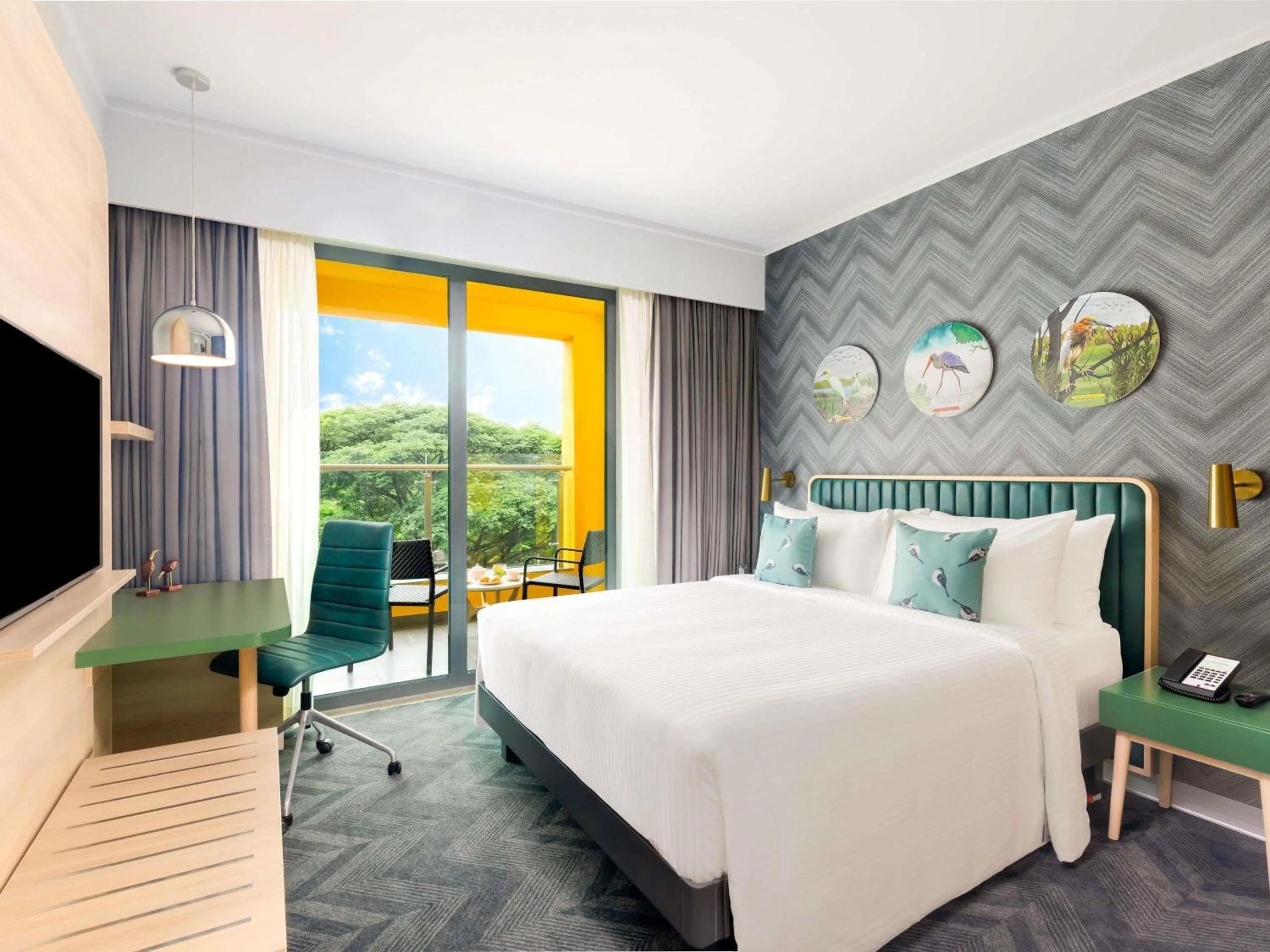 Superior Queen Suite with Balcony in ibis Styles Mysuru