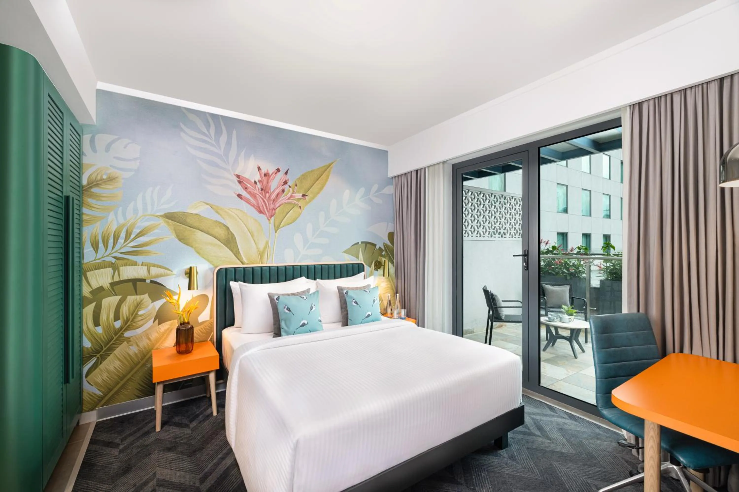 Deluxe Suite with One Double Bed and Balcony in ibis Styles Mysuru