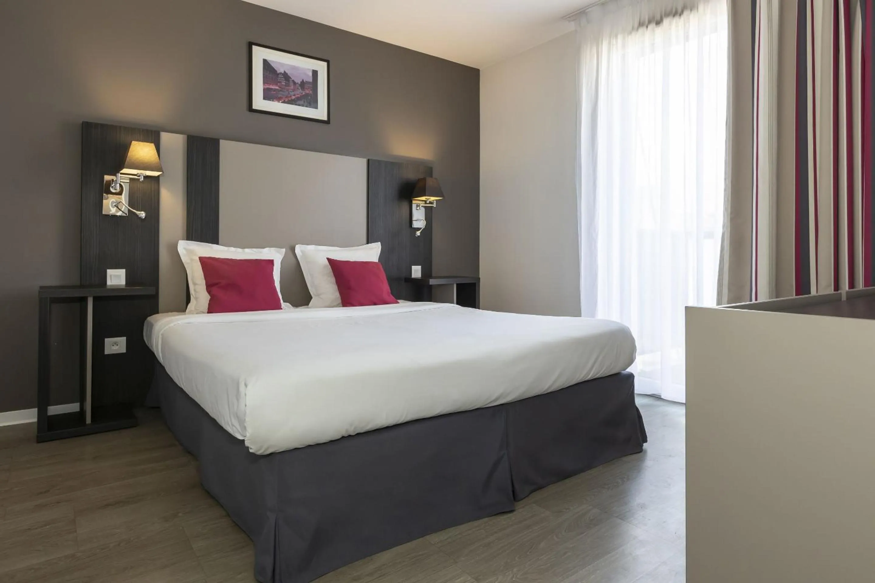 One-Bedroom Apartment (4 Adults) with terrace in Appart Hotel Odalys City Colmar La Rose d'Argent