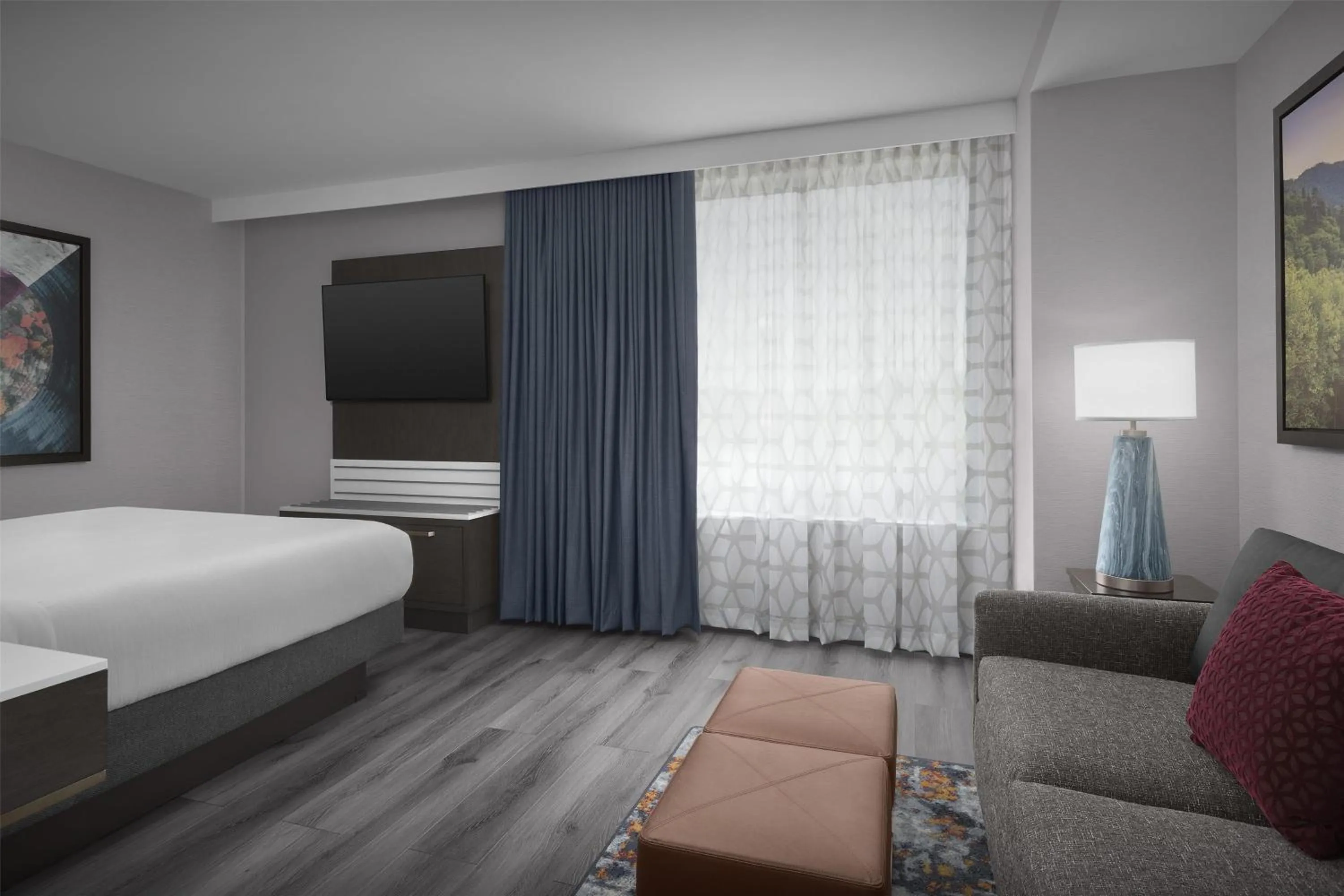 King Studio Suite in Embassy Suites By Hilton Pigeon Forge Resort