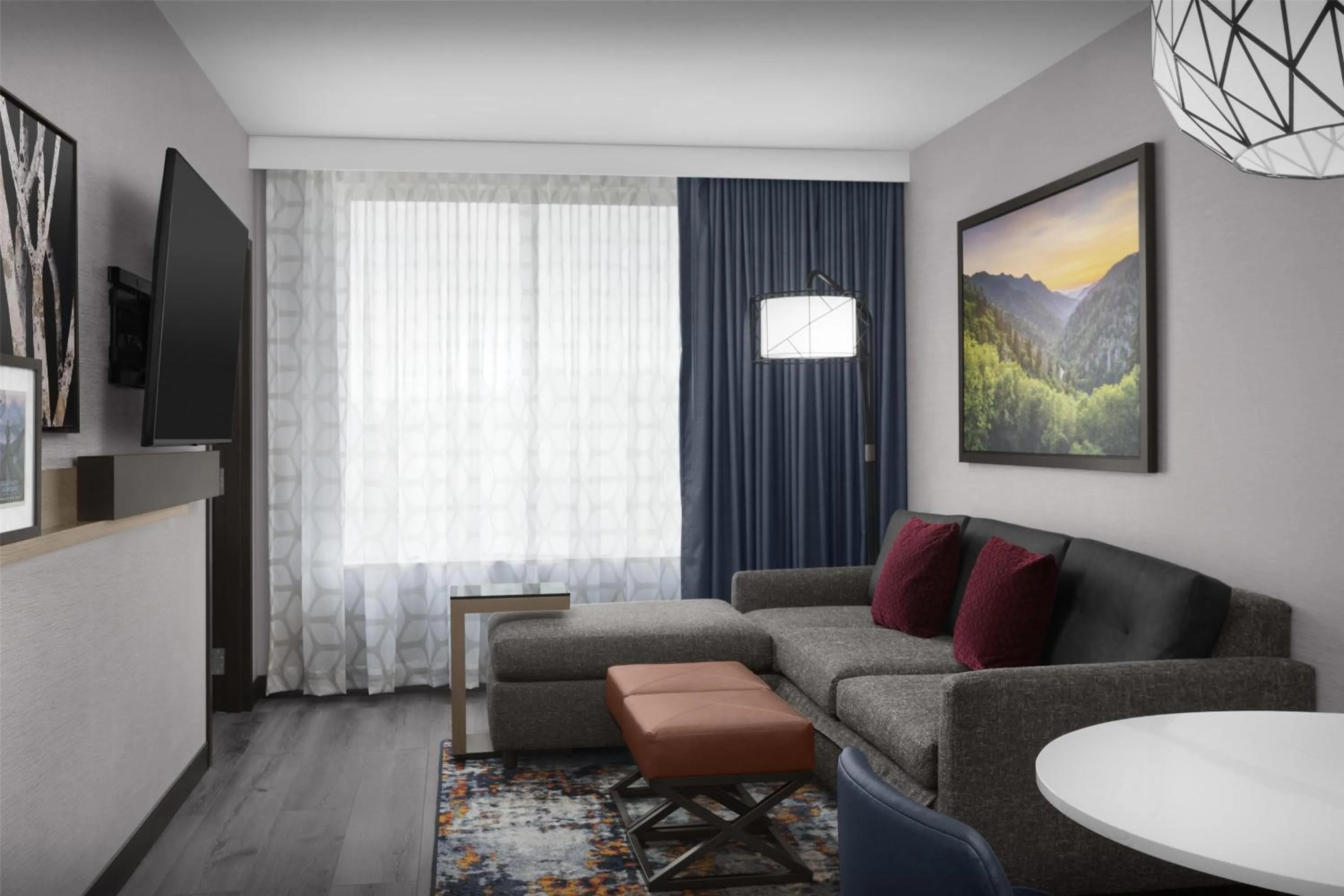 Two-Room King Suite in Embassy Suites By Hilton Pigeon Forge Resort