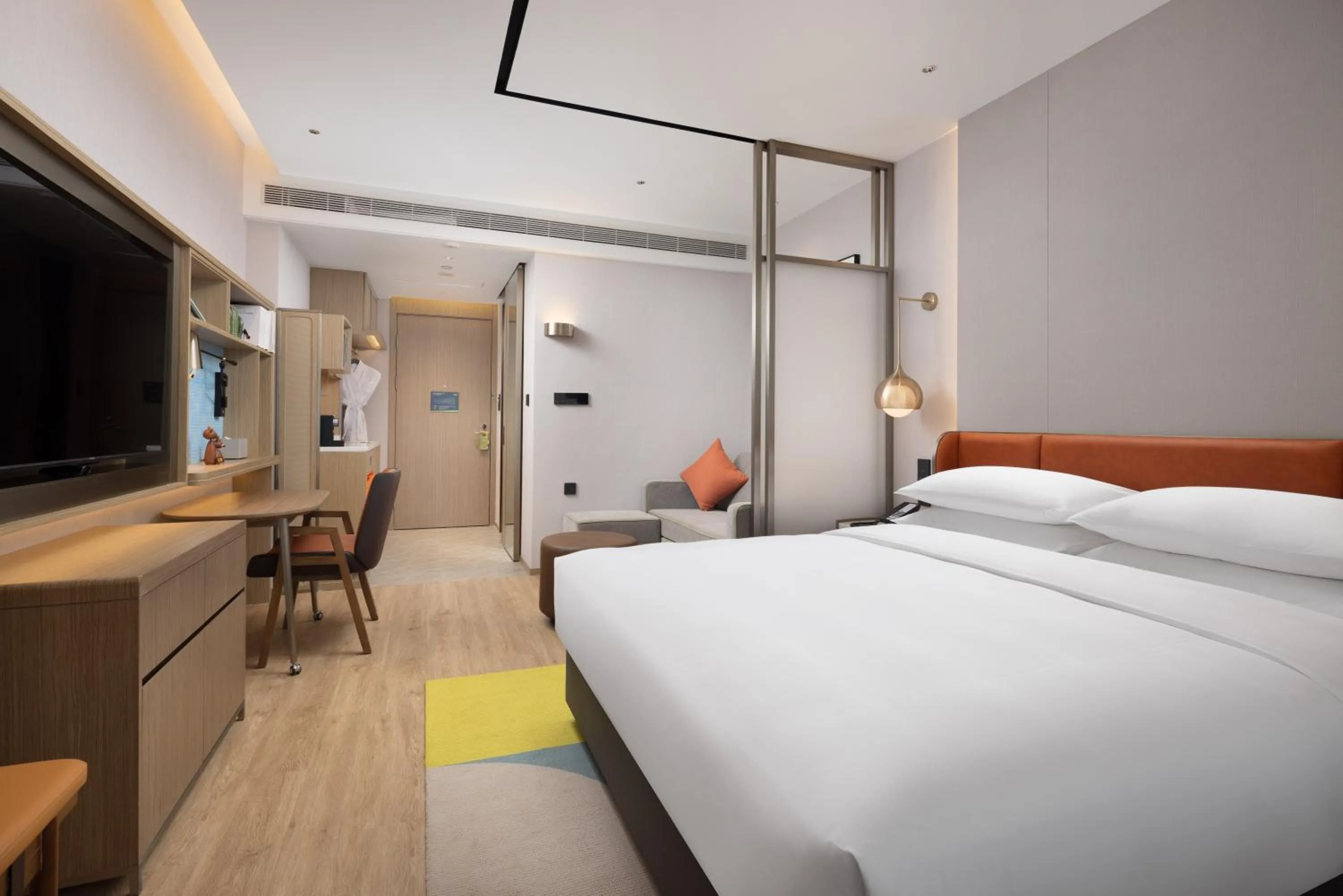 Superior Double Room in Home2 Suite by Meishan Dongpo