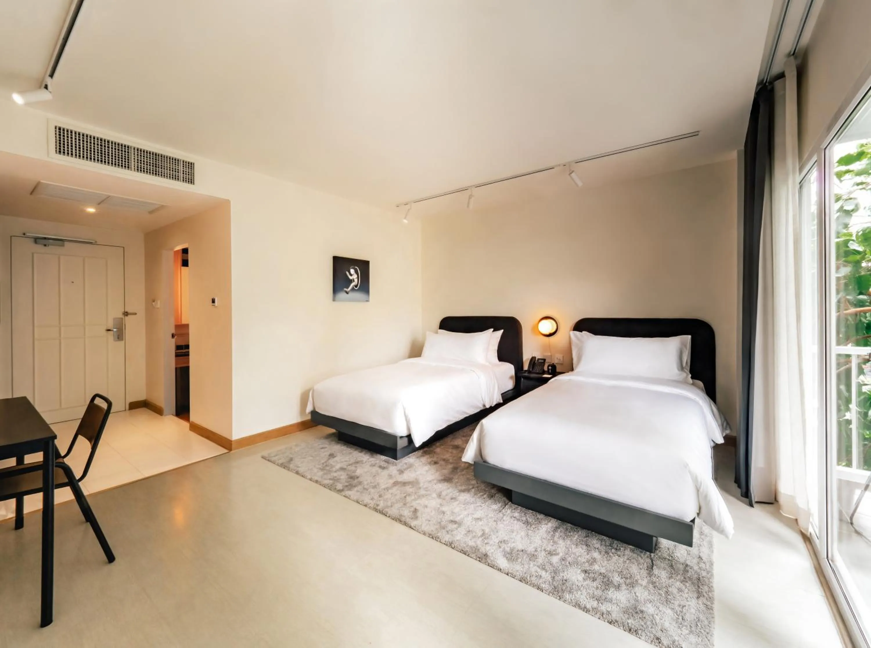 Standard Twin Room in The StandardX, Bangkok Phra Arthit