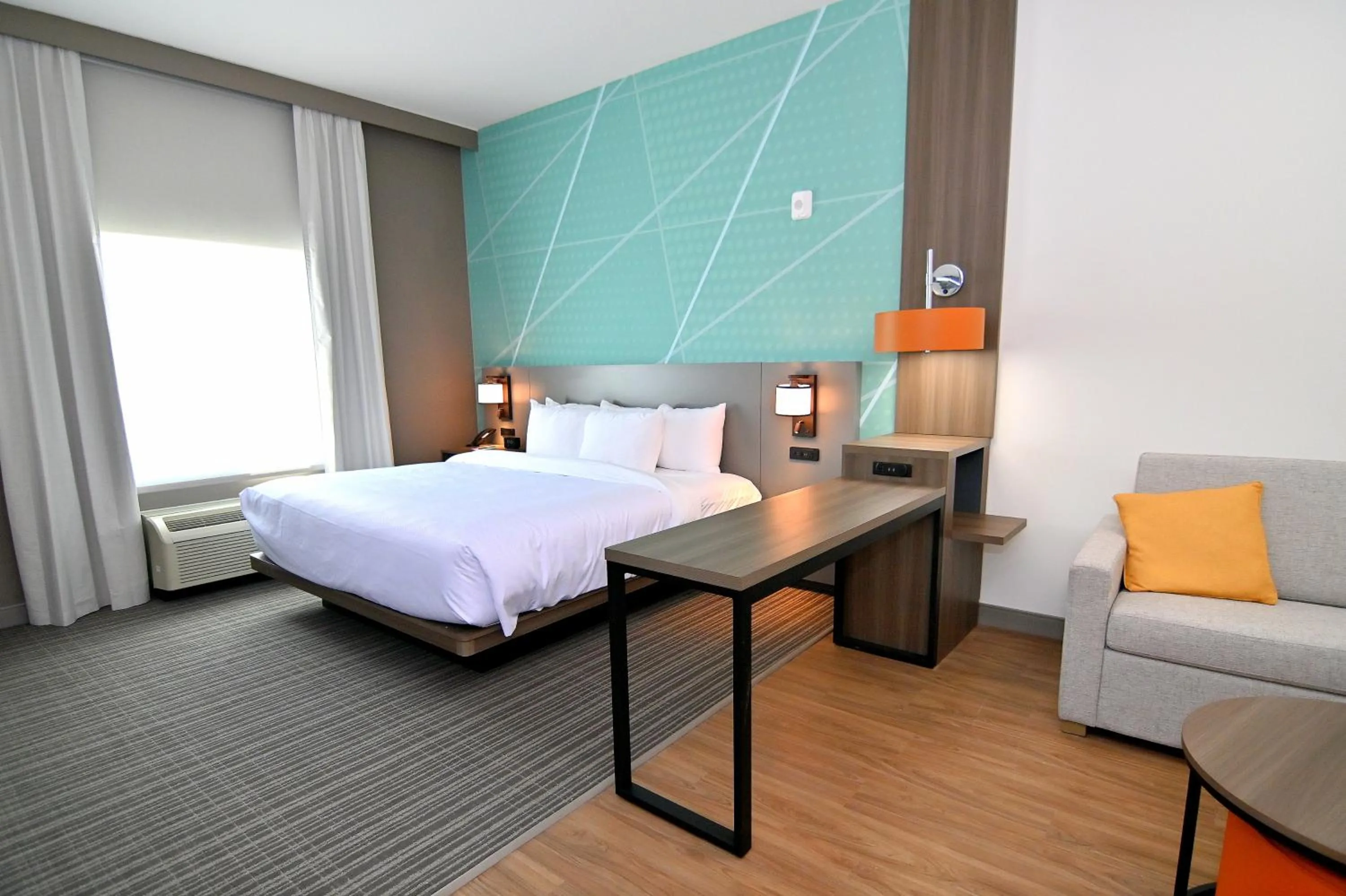 King Suite with Sofa bed/Roll-In Shower - Disability Access/Non Smoking in Comfort Suites Titusville near Kennedy Space Center