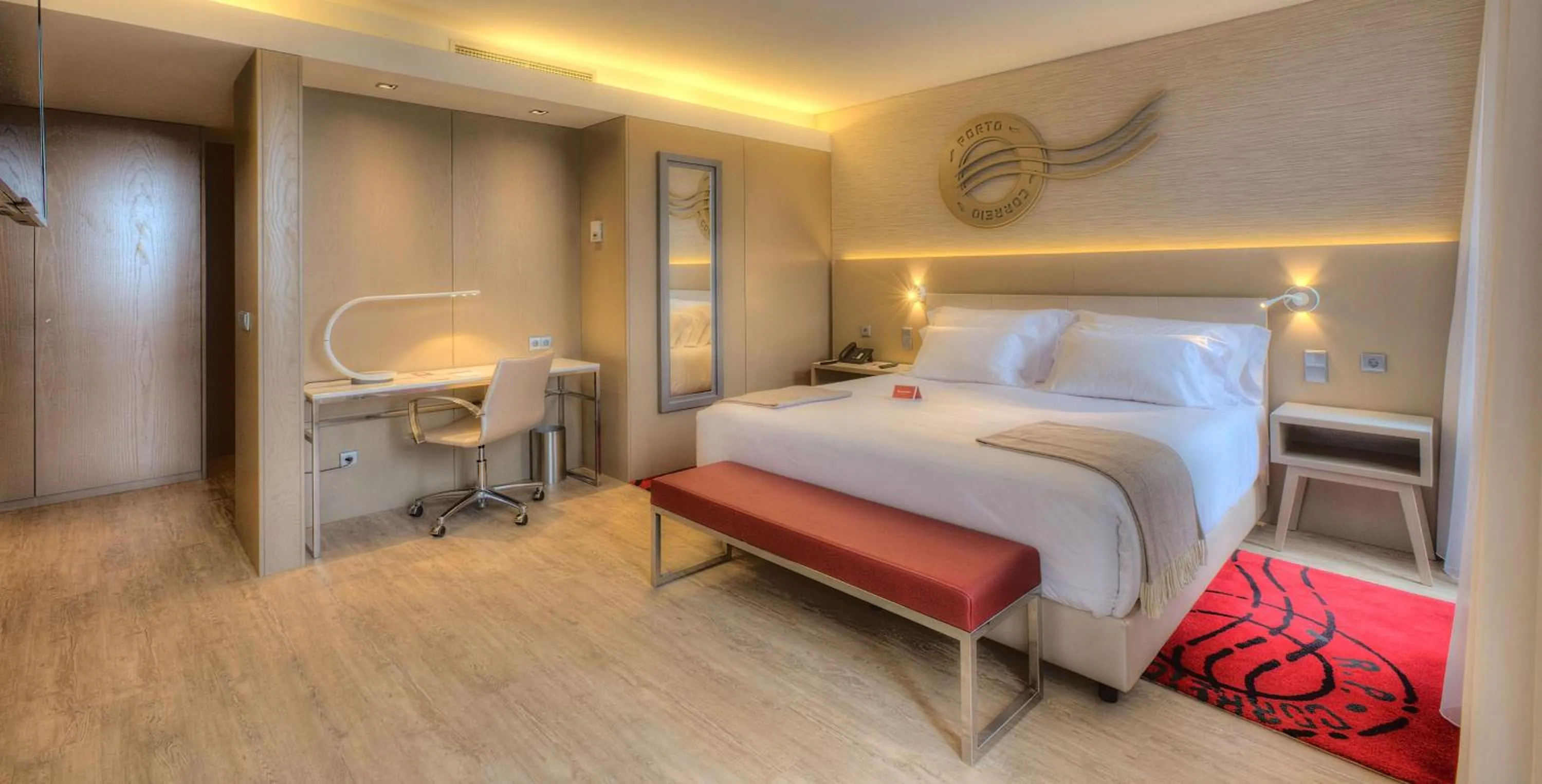 Premium Double or Twin Room with City View in NH Collection Porto Batalha