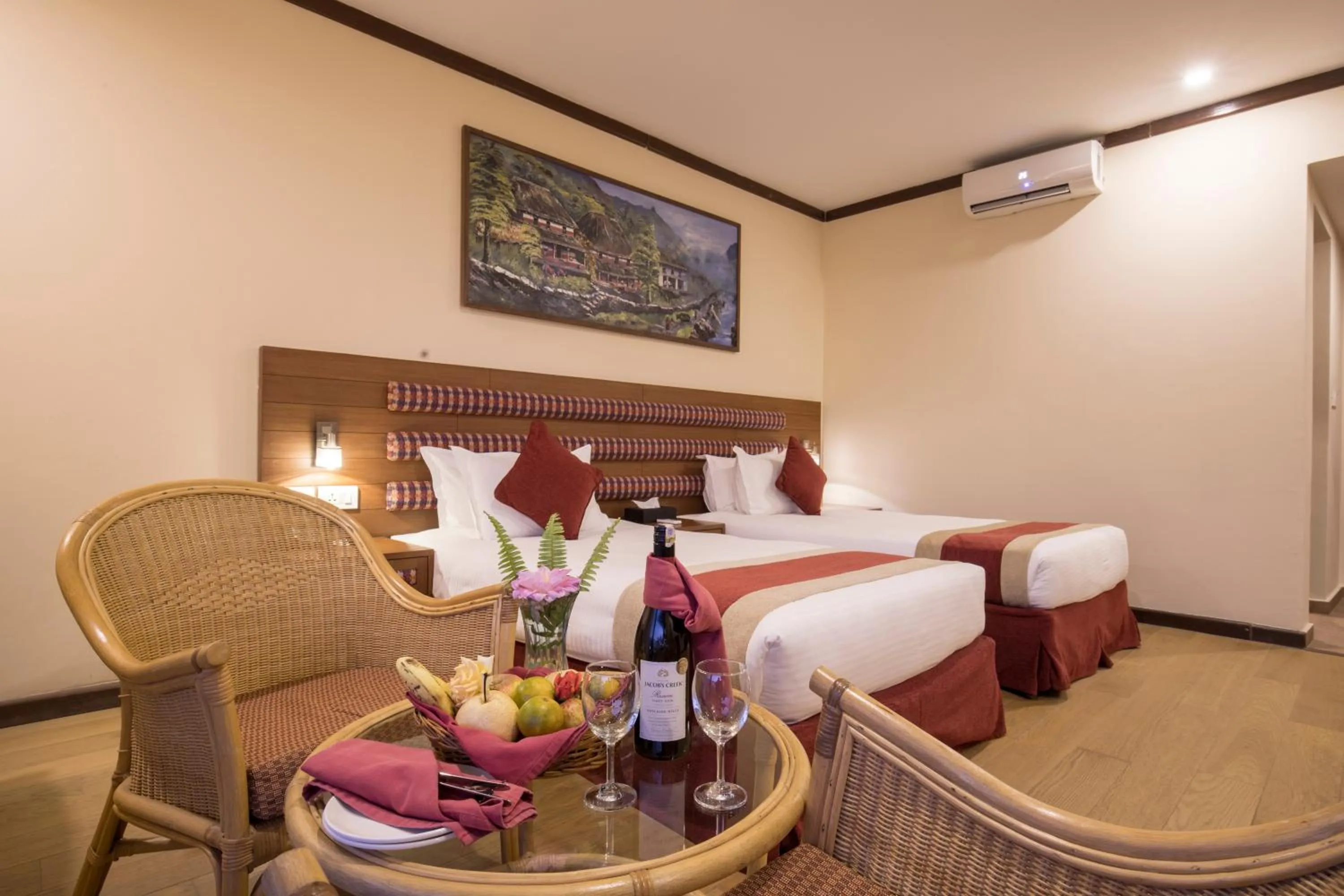 Best View Deluxe Room in Rupakot Resort