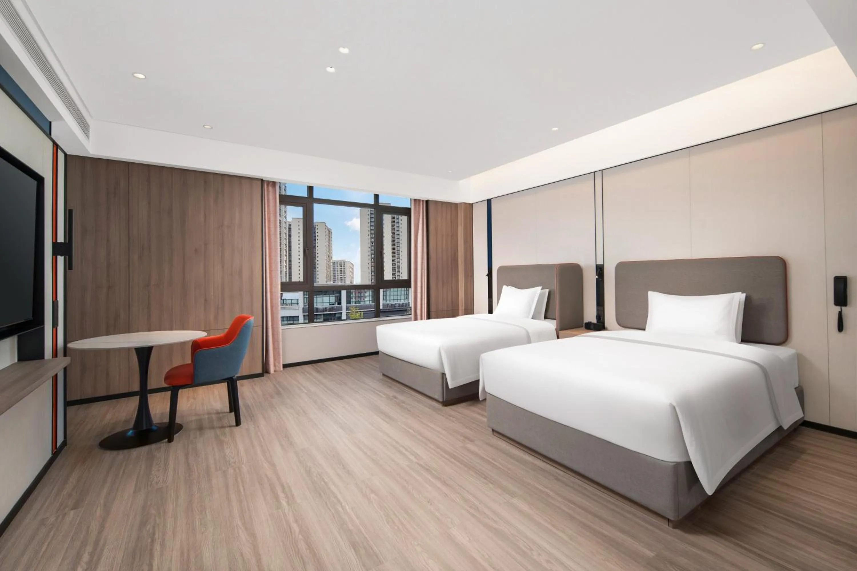Double Suite with Two Double Beds - Non-Smoking in Holiday Inn Express Chongqing Tongliang by IHG