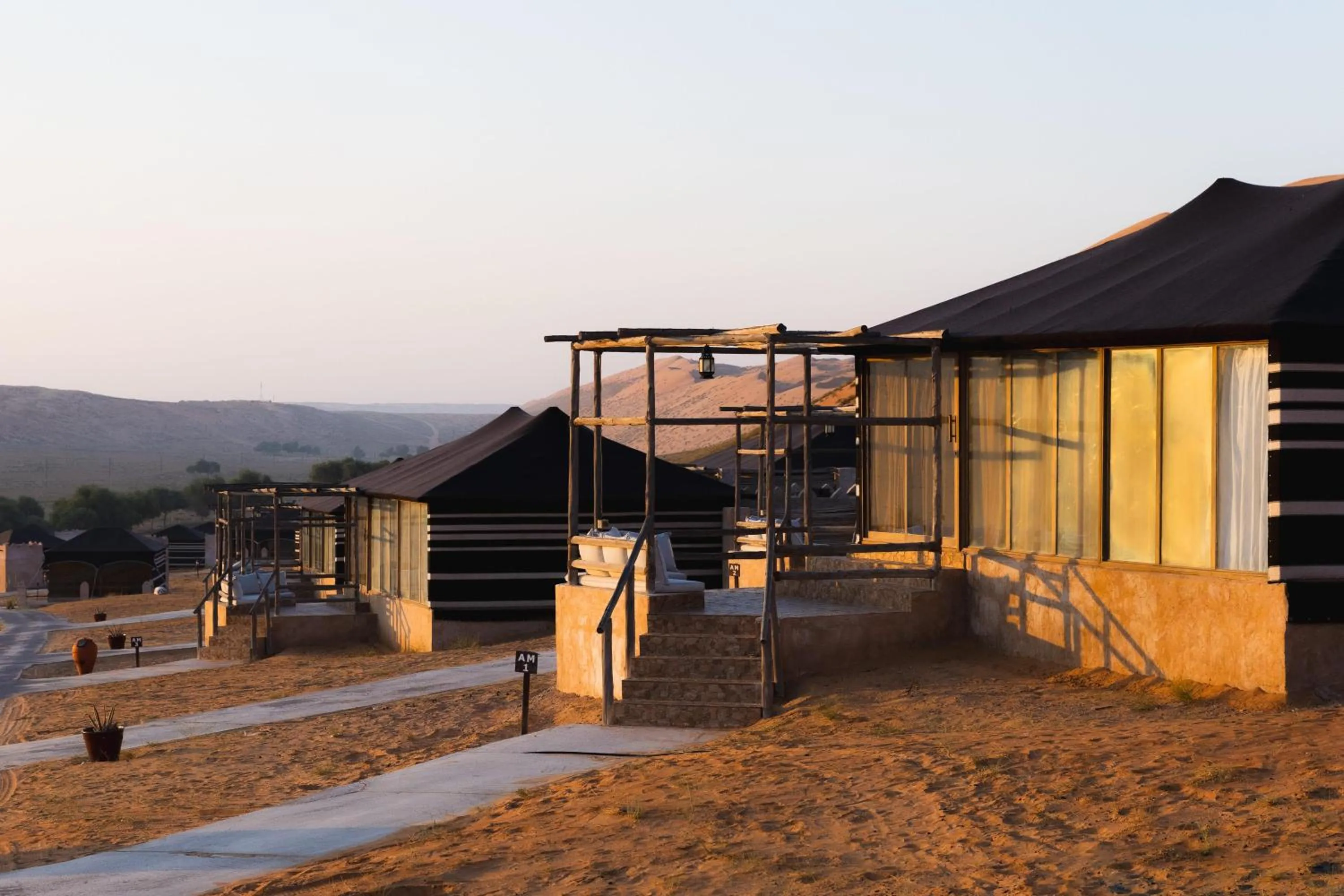 Emir Tent in Thousand Nights Camp