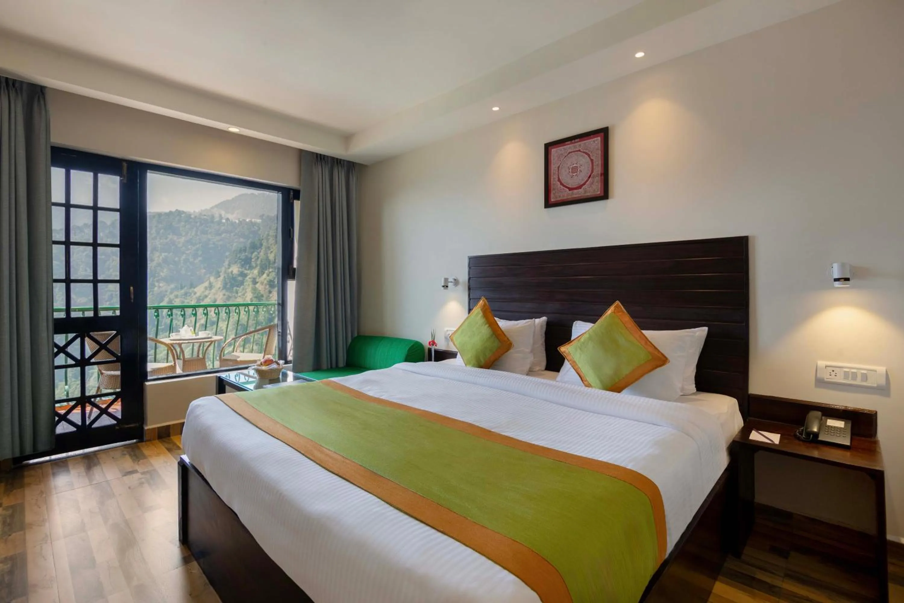Valley View Classic Room With Balcony in Sterling Nainital