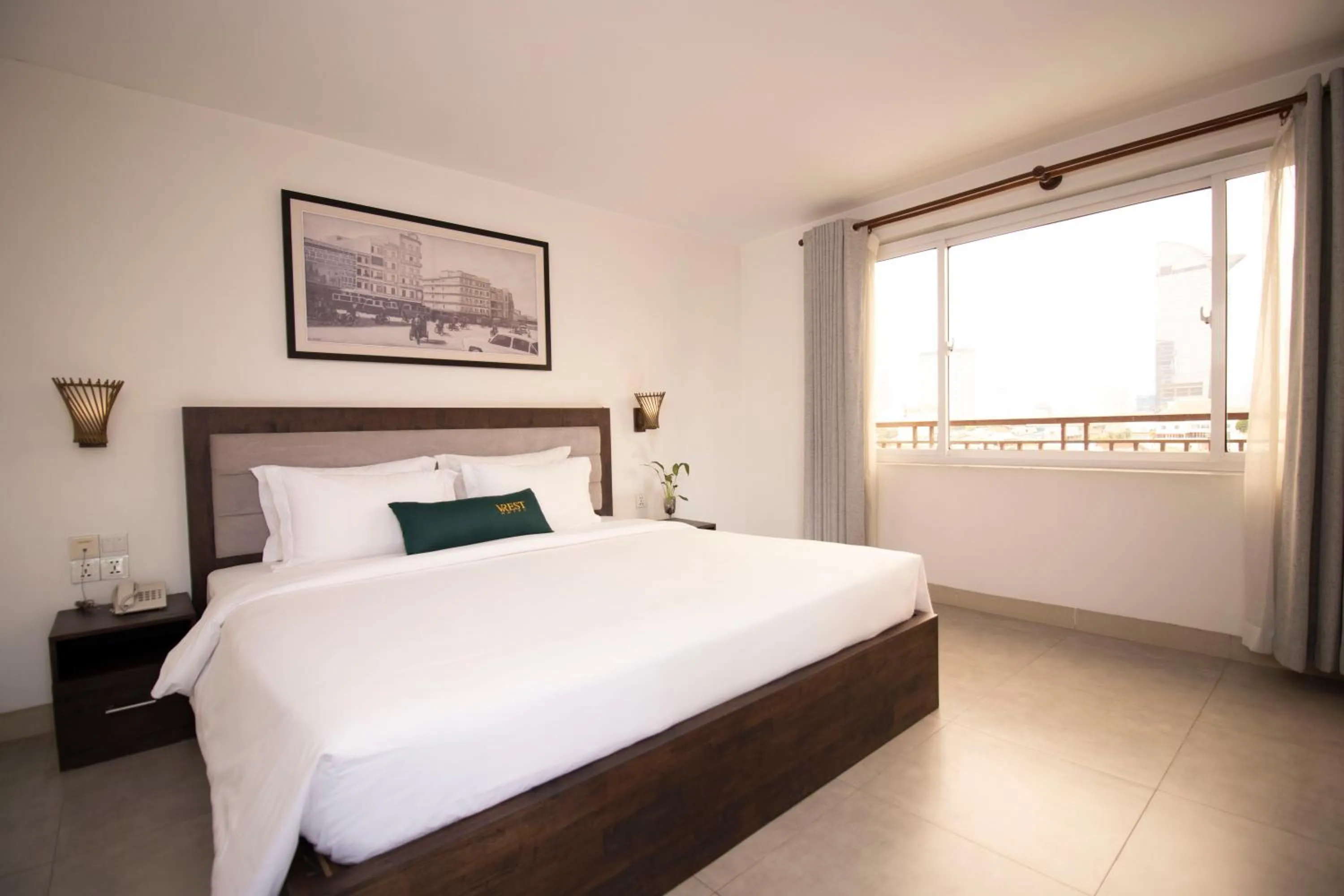 Deluxe Double Room with Balcony in Vrest Hotel