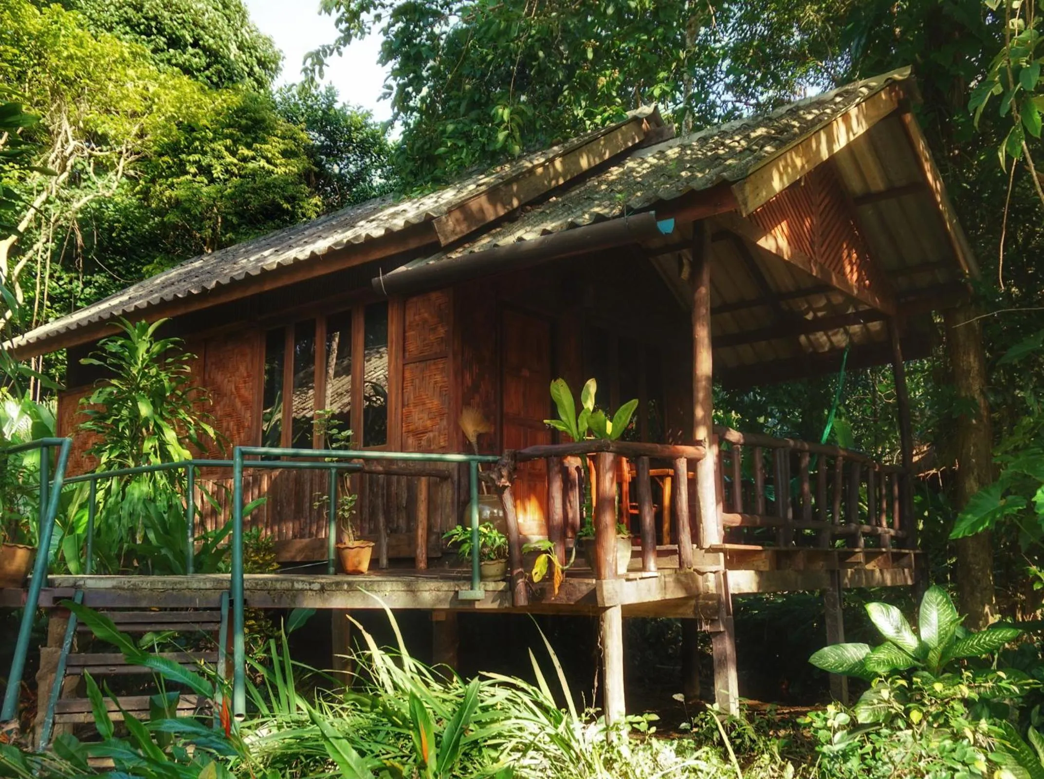 Deluxe Family Room in Khao Sok Riverside Cottages