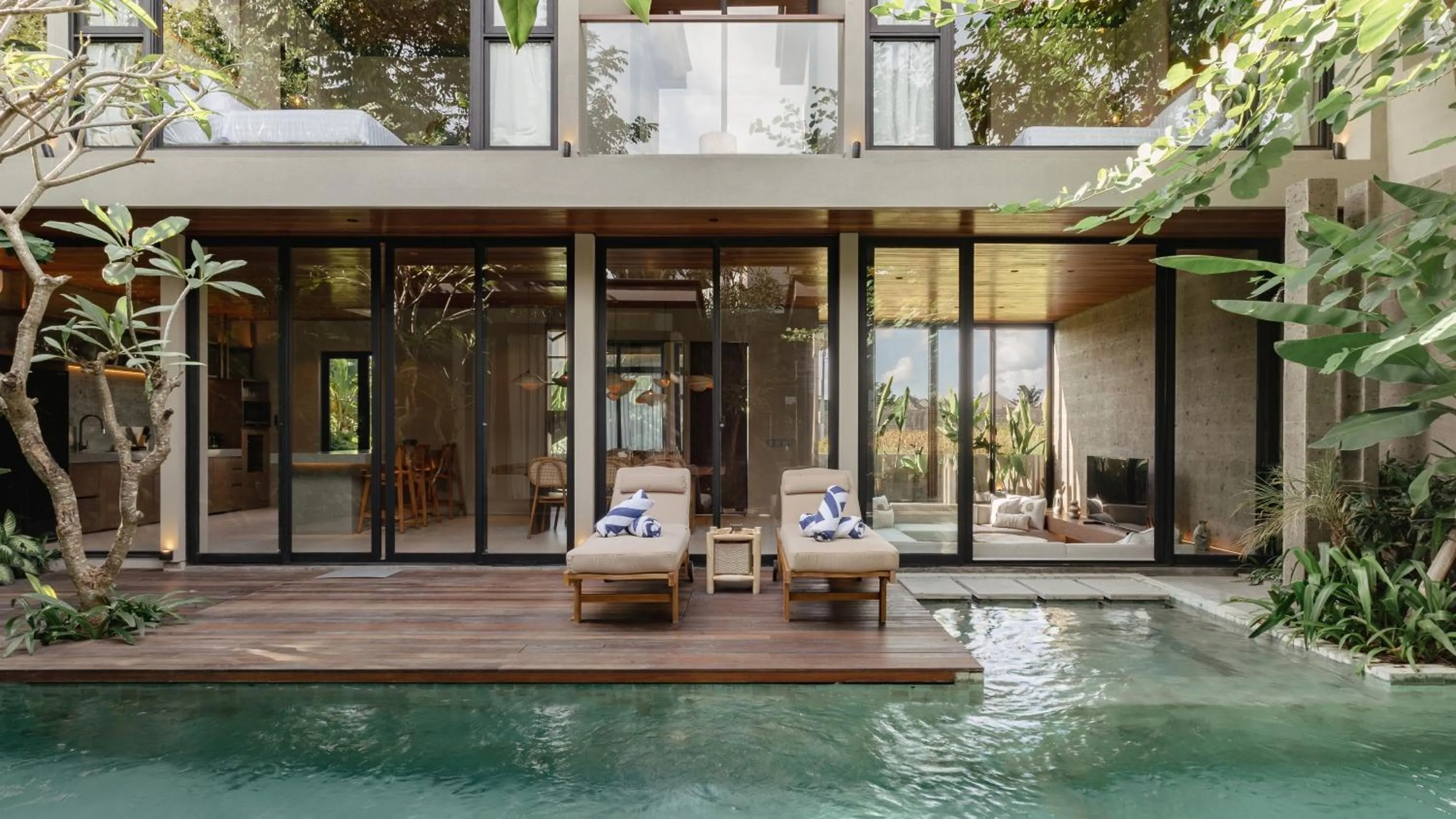 Three Bedrooms Villa with Private Pool in The Akasha Canggu Luxury Villas