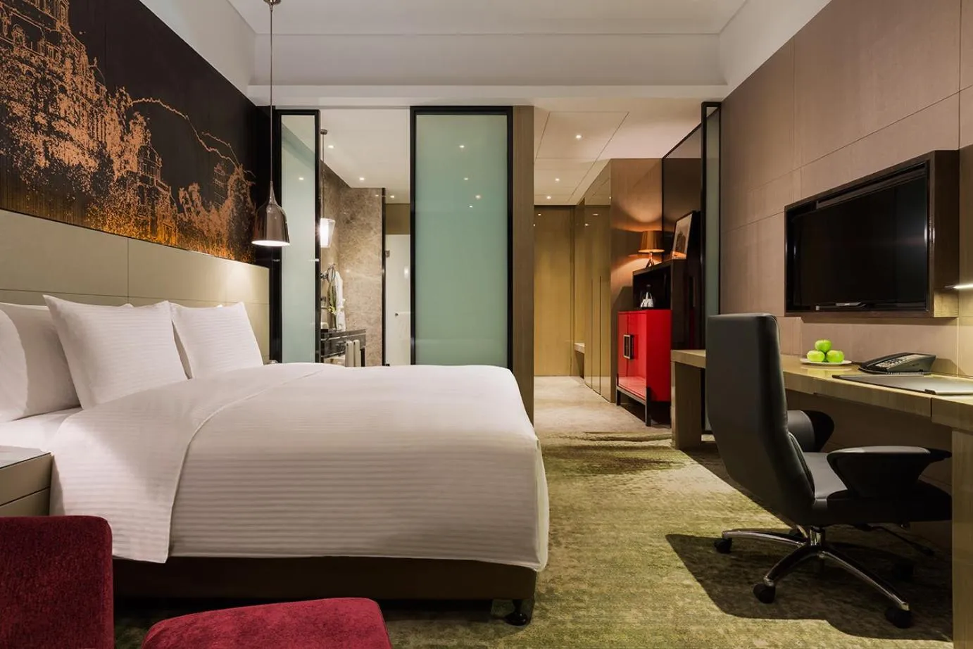 Executive Deluxe King Room in Wanda Realm Jiangmen