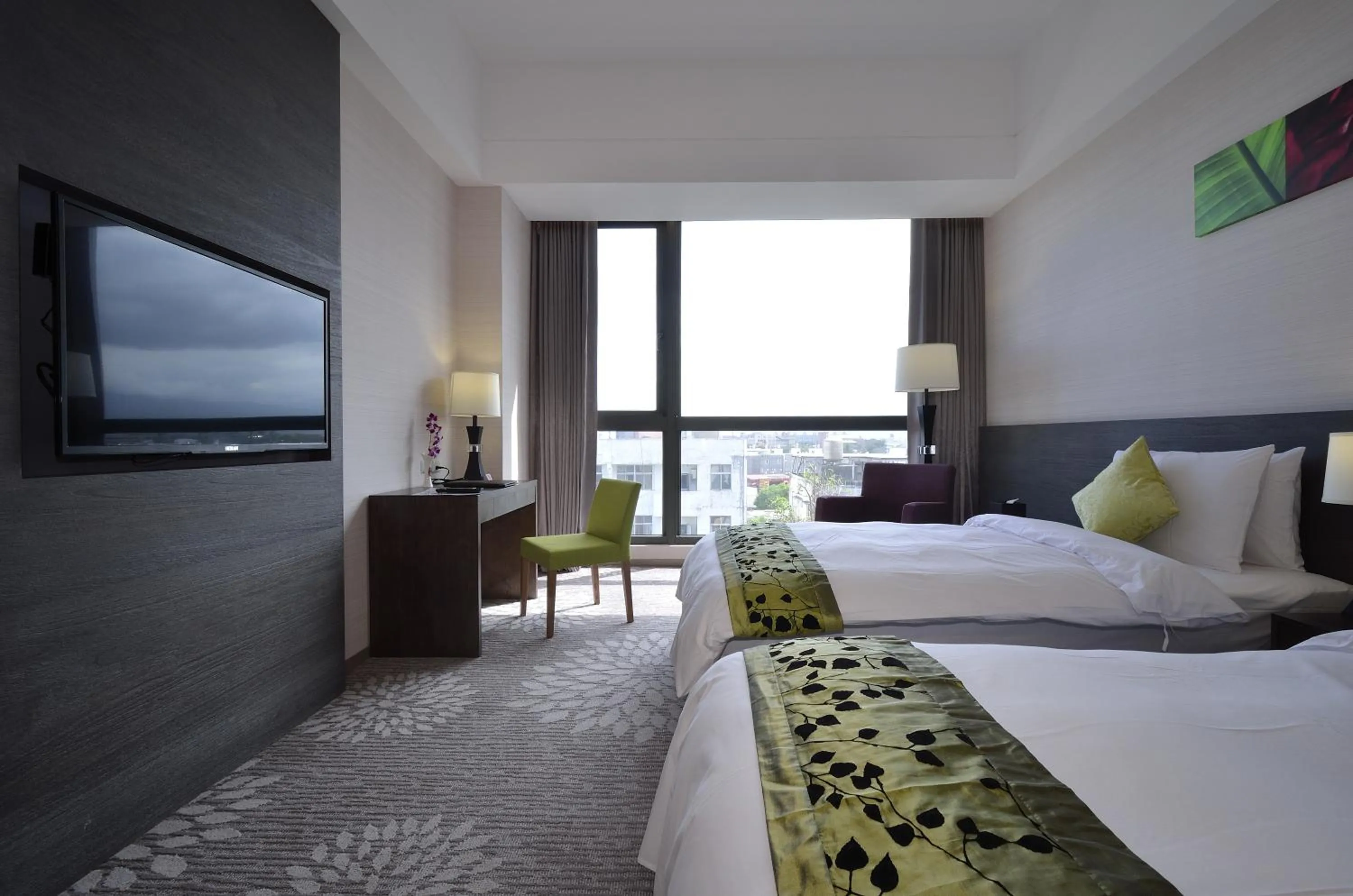 Twin Room in Hoya Hotel Taitung