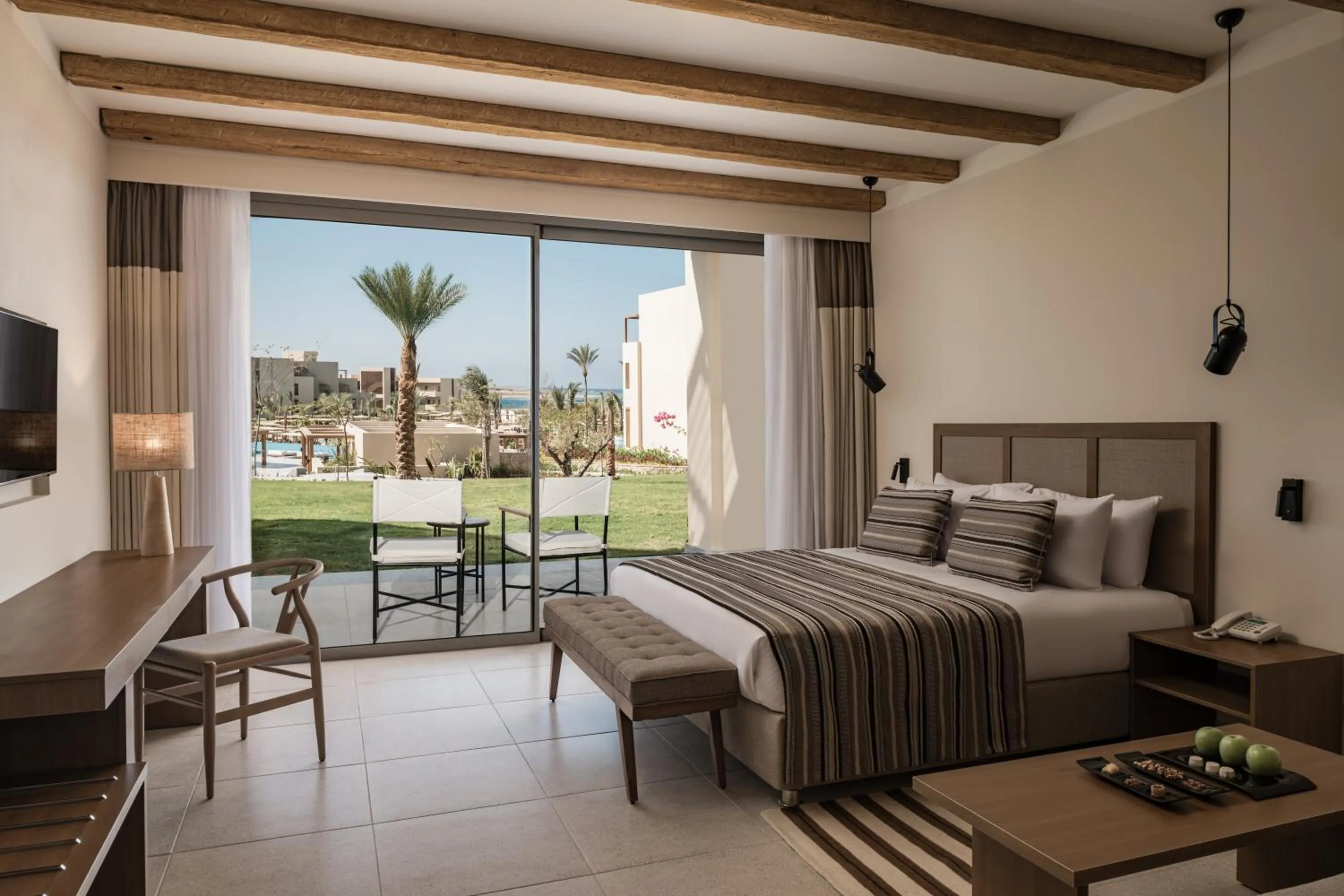 Deluxe Family Queen Garden View in JAZ Elite Riviera