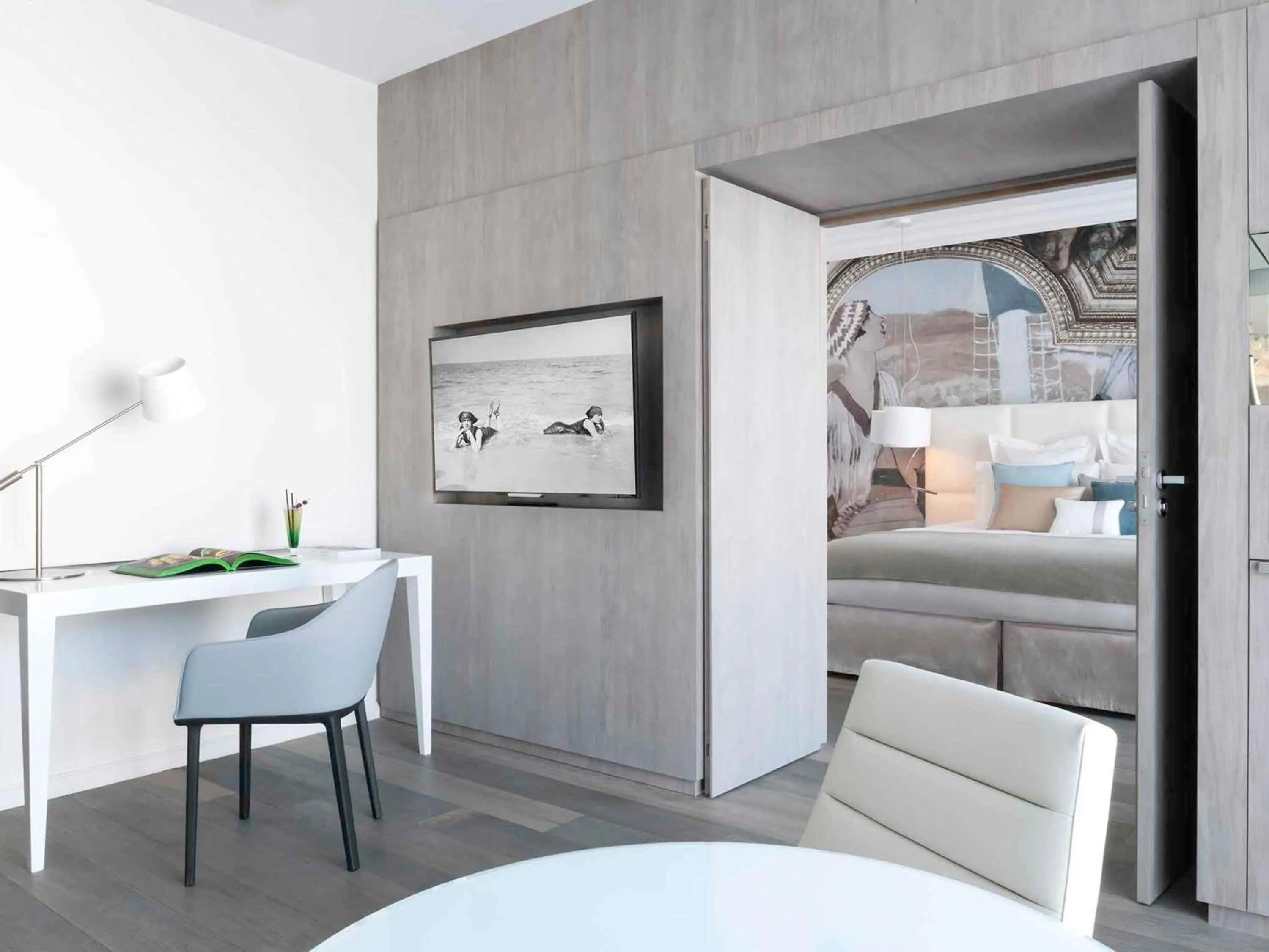 Duplex/Single Story Suite with King or Two Single Beds and Sofa Bed in Cures Marines Hotel Thalasso & Spa Trouville - MGallery Collection