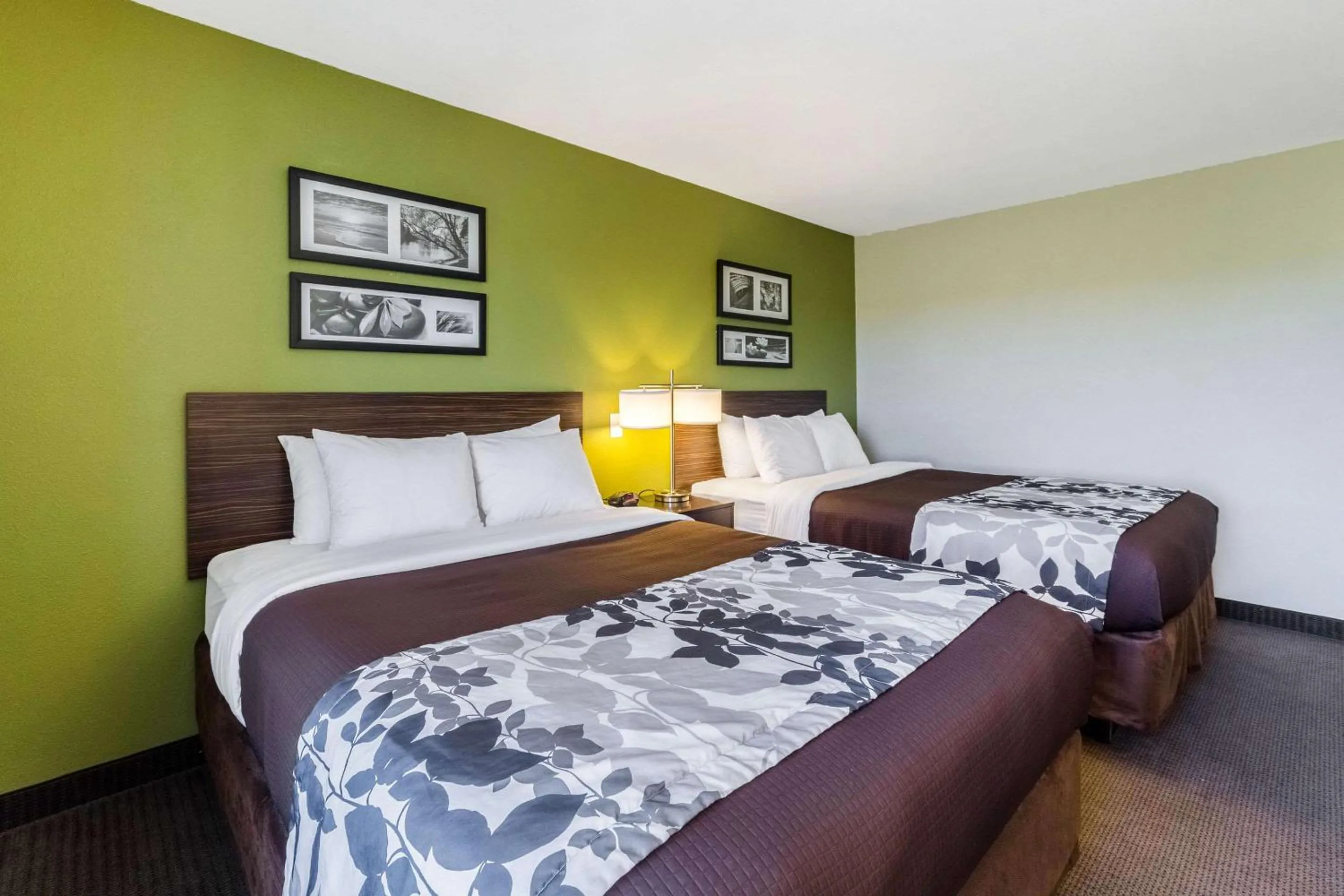 Queen Room with Two Queen Beds - Non-Smoking in Sleep Inn & Suites