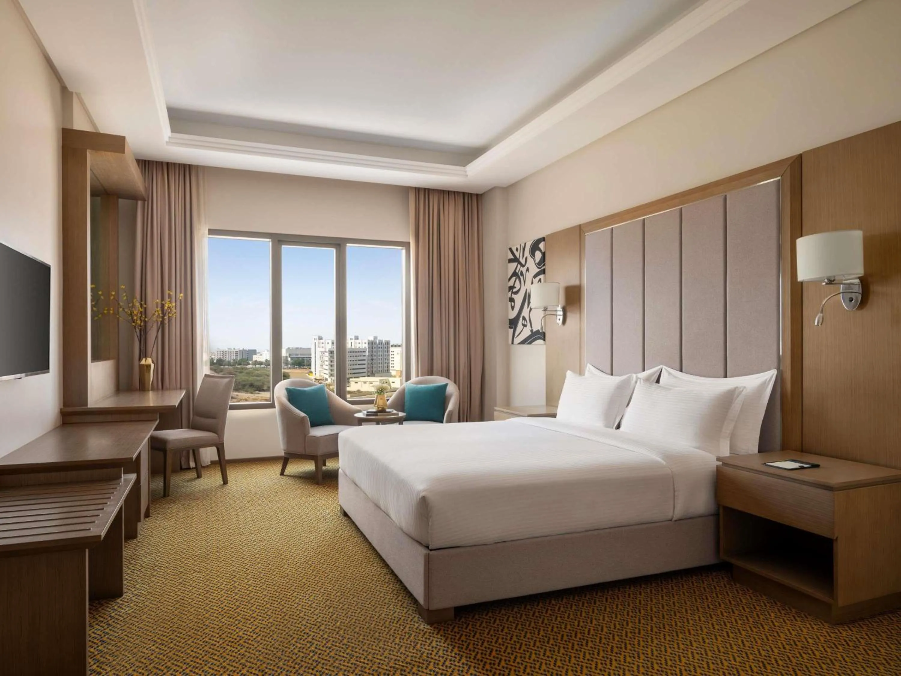 Deluxe King Room with City View - Mobility Accessible in Mercure Muscat