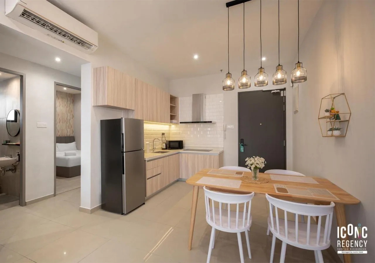 Two-Bedroom Apartment in Iconic Regency Service Residences, managed by Iconic Hotel