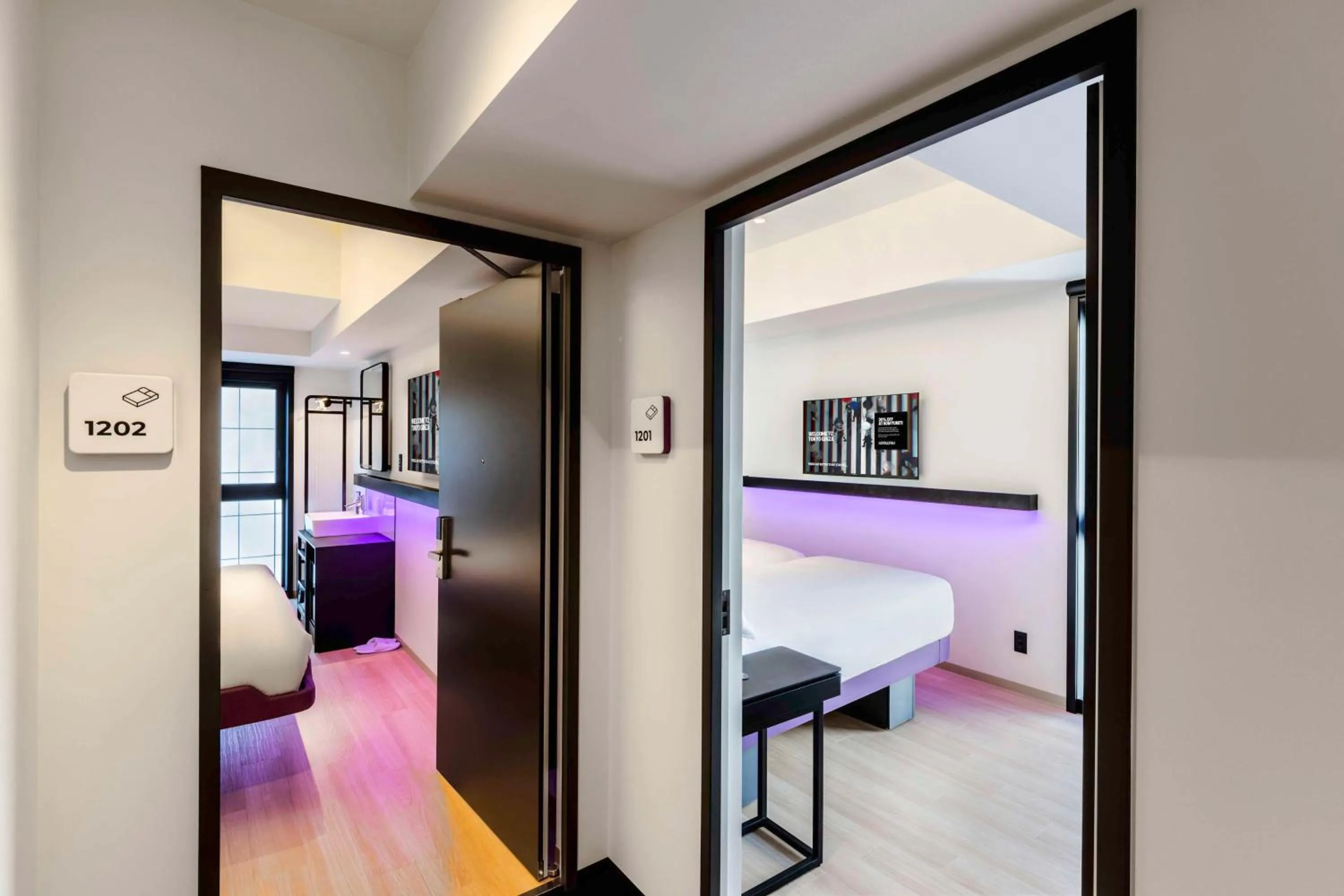 Family Suite for 4 in YOTEL Tokyo Ginza