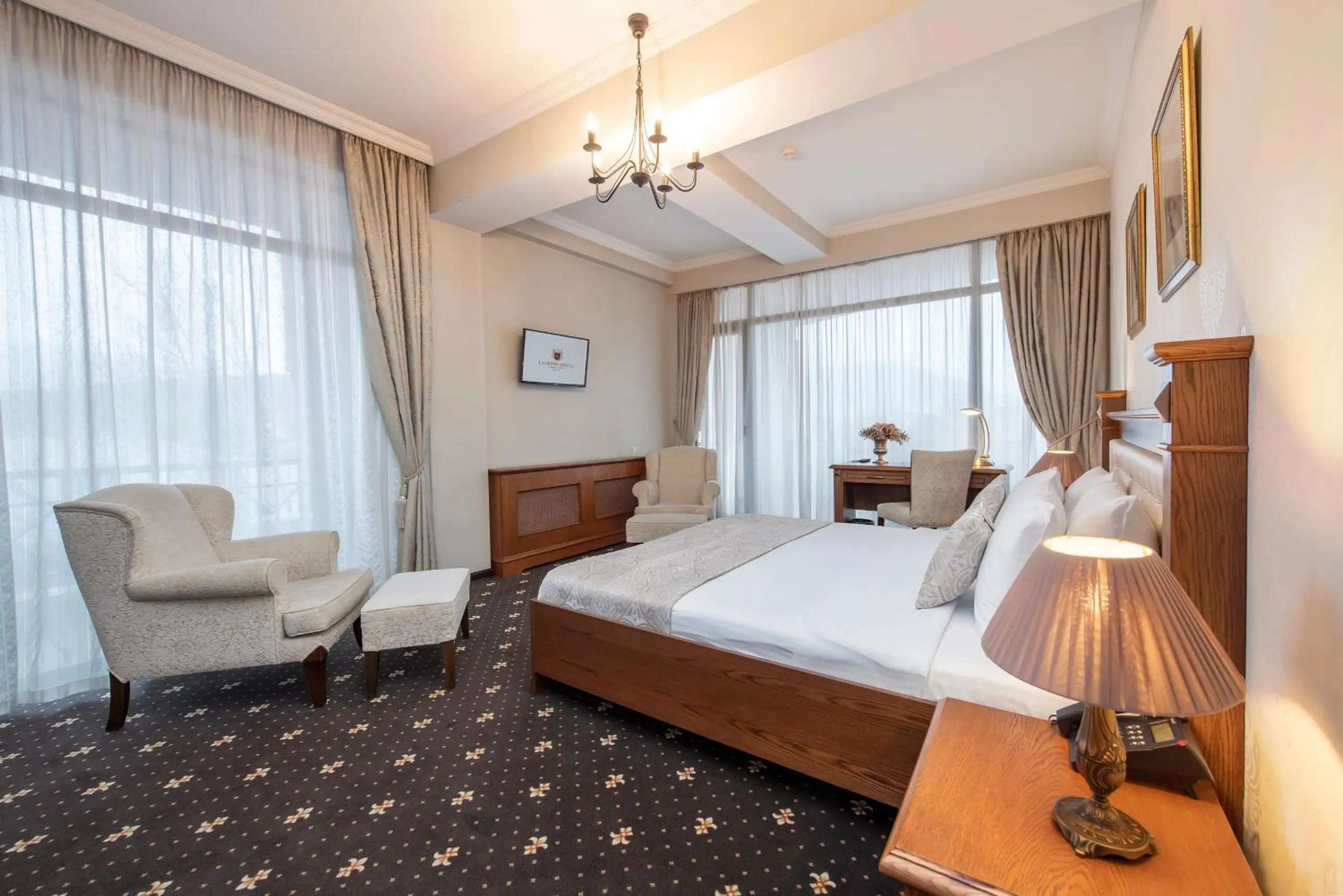 Superior Double or Twin Room with Terrace in Tbilisi Laerton Hotel