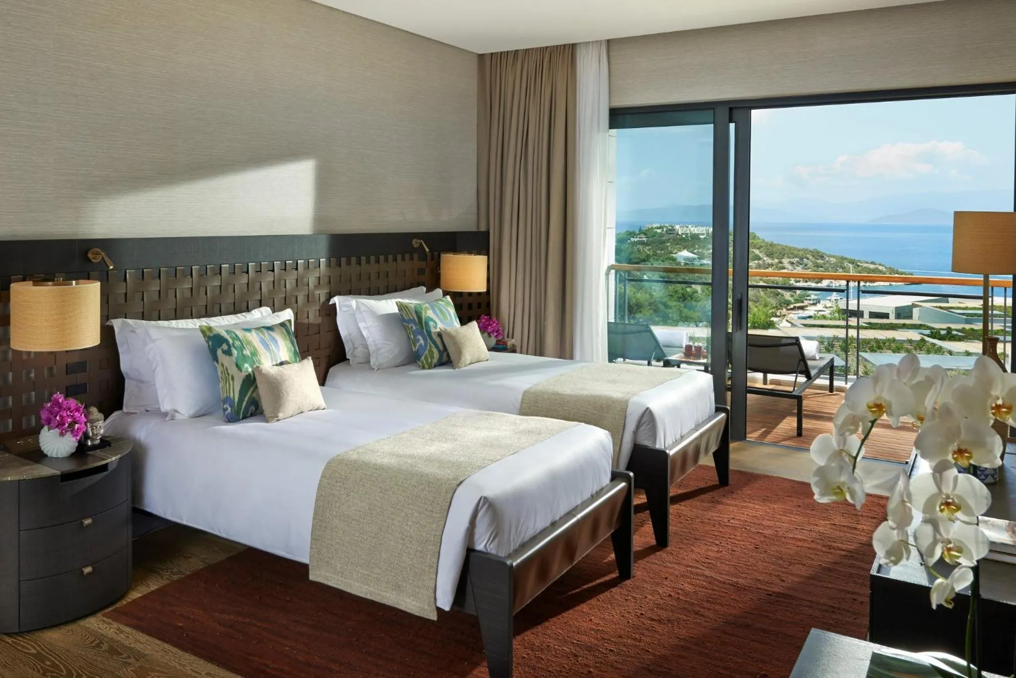 Sea View Apartment, One Bedroom, Twin Beds in Mandarin Oriental, Bodrum