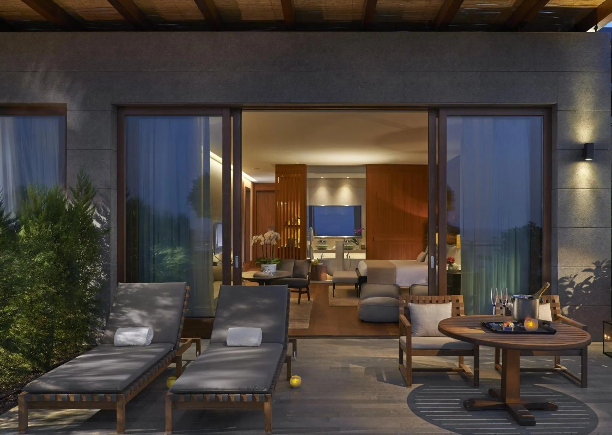 Sea View Room, Twin Beds in Mandarin Oriental, Bodrum