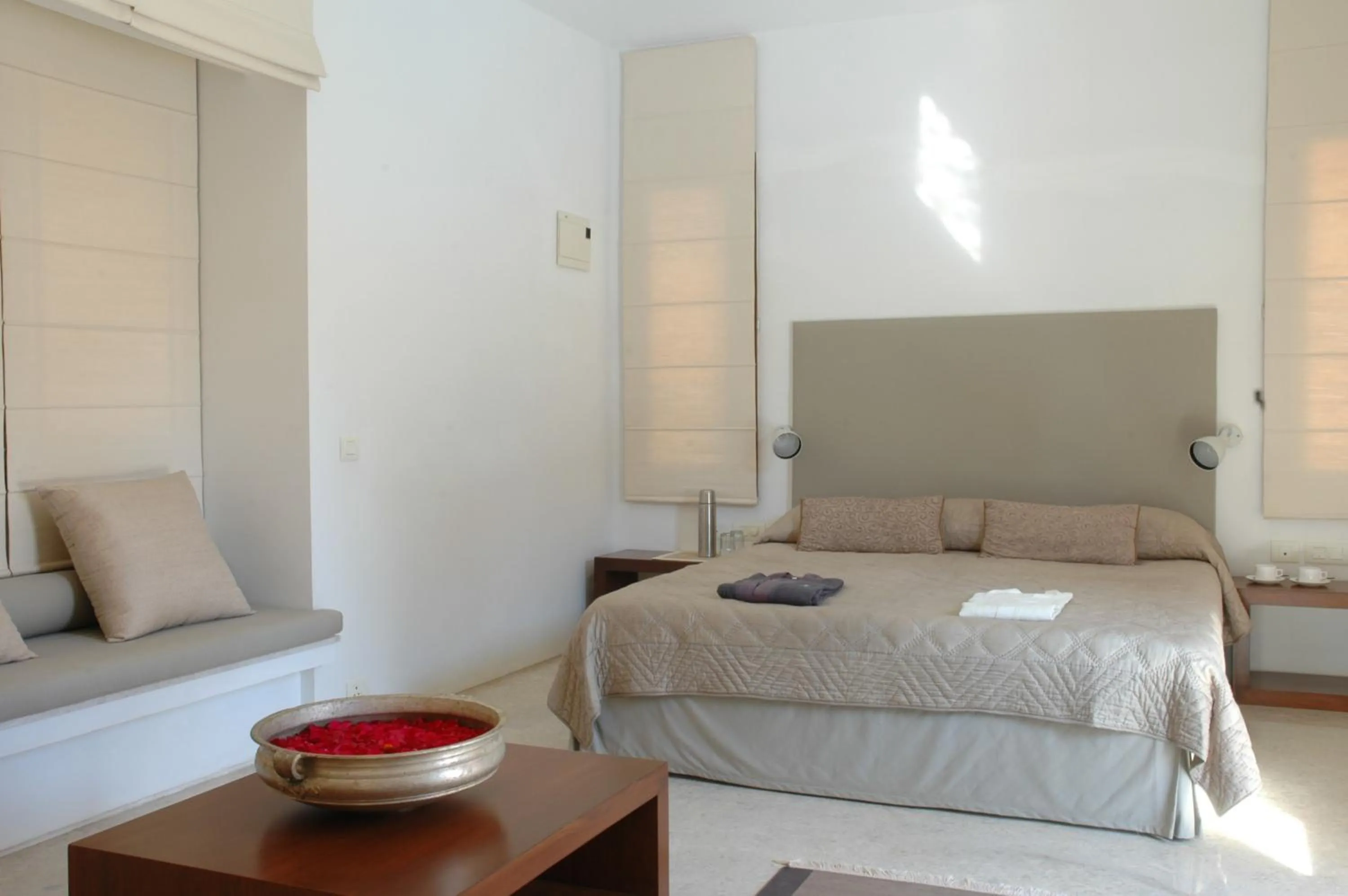 Double Room with Pool View - single occupancy in Shreyas Retreat