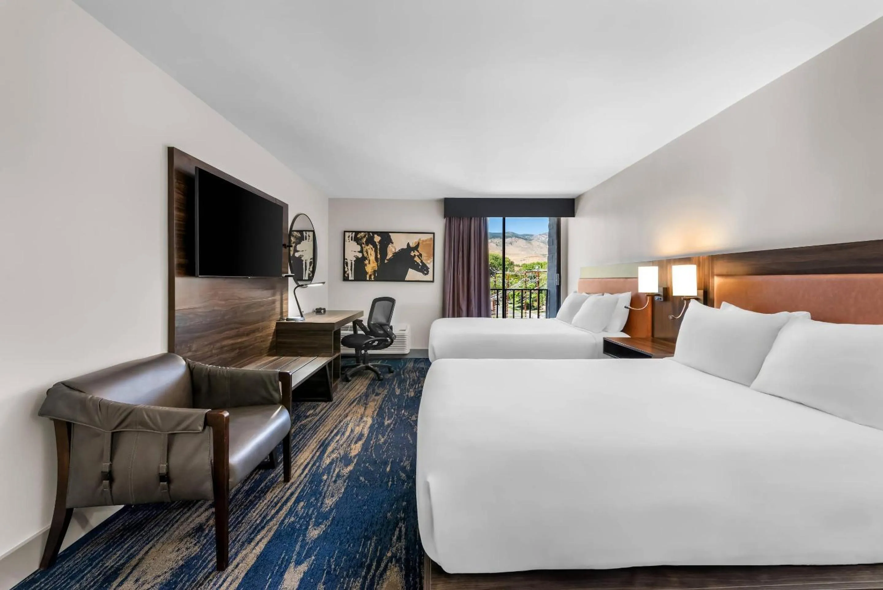 Standard Queen Room with Two Queen Beds - Non Smoking  in The Federal Hotel Downtown Carson City, an Ascend Collection Hotel