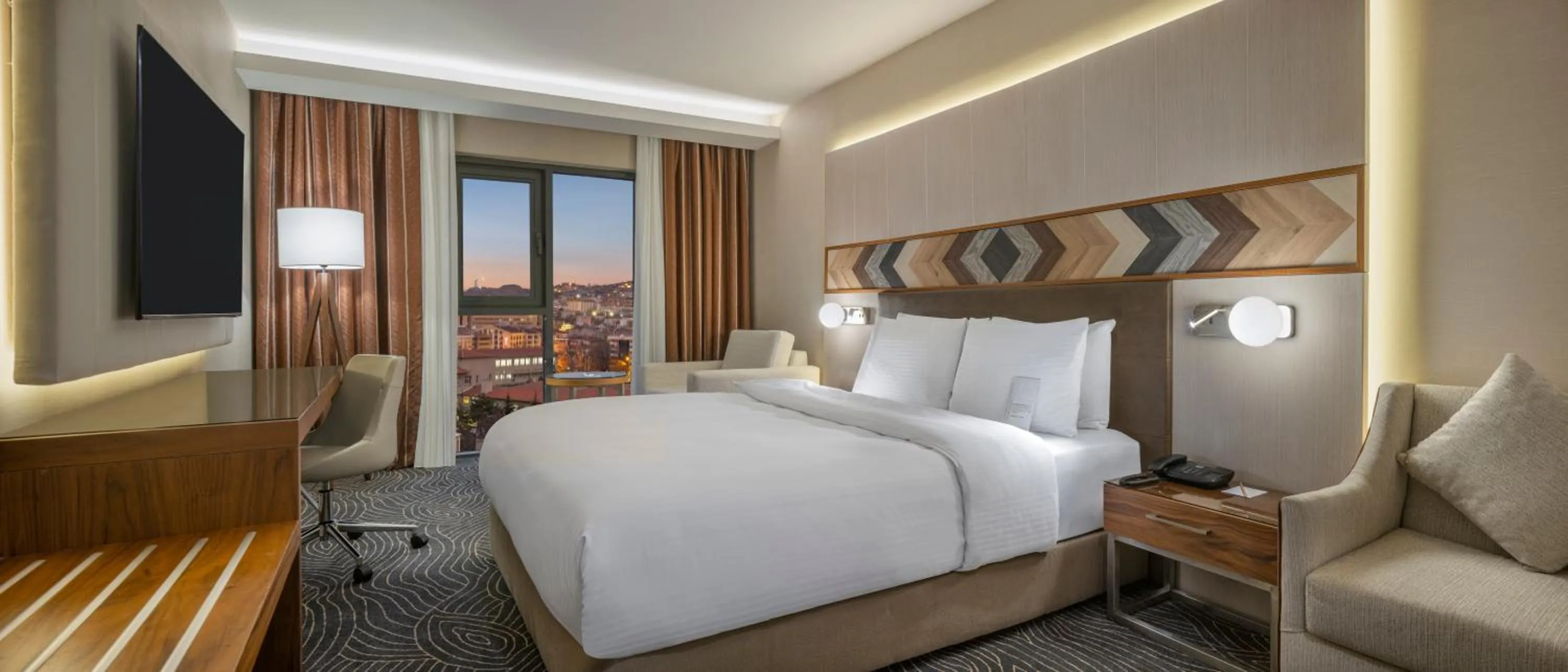 Deluxe Double Room in Mercure Ankara Kızılay