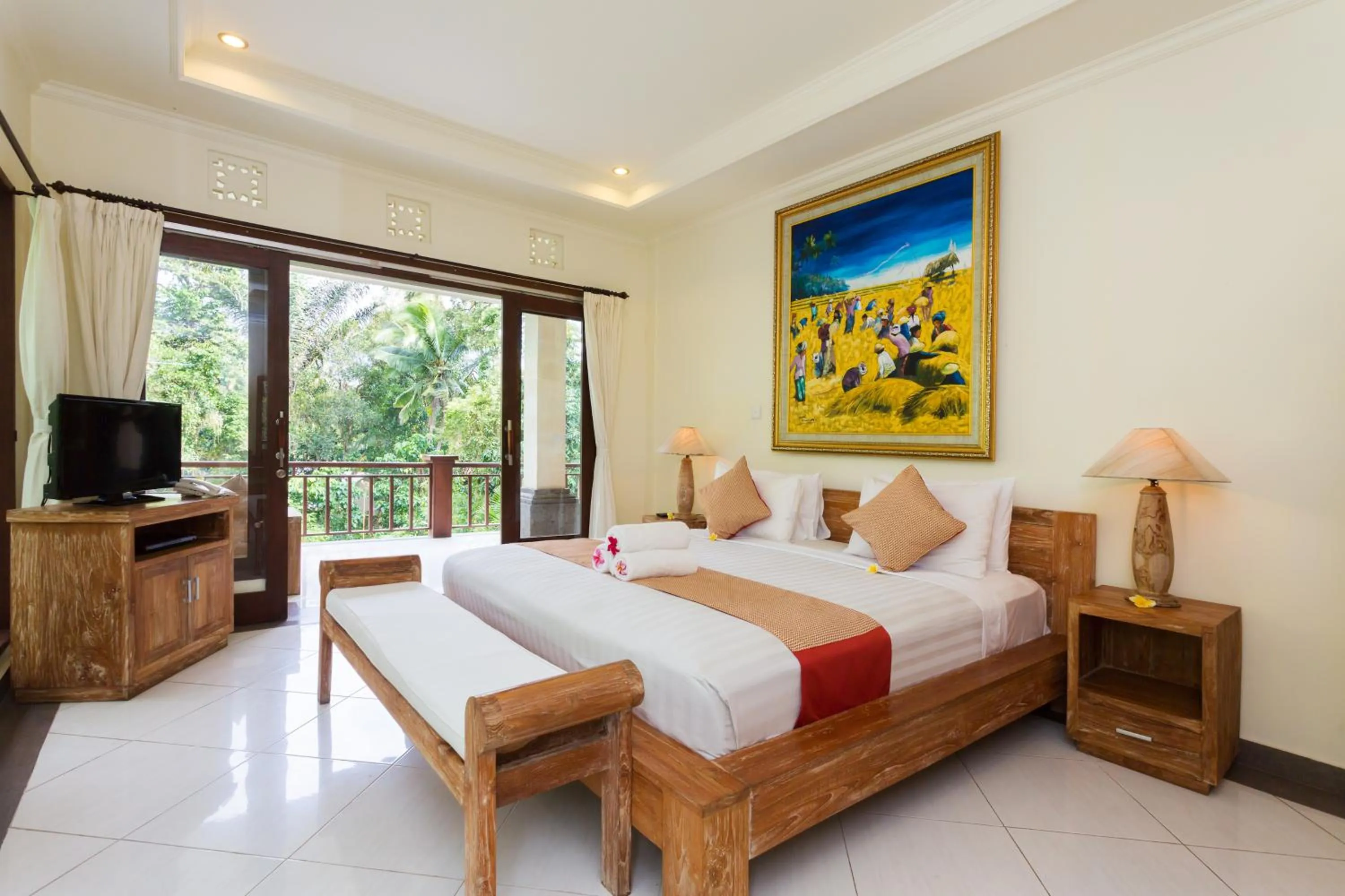 Deluxe Room with Garden View in Puri Payogan Villa