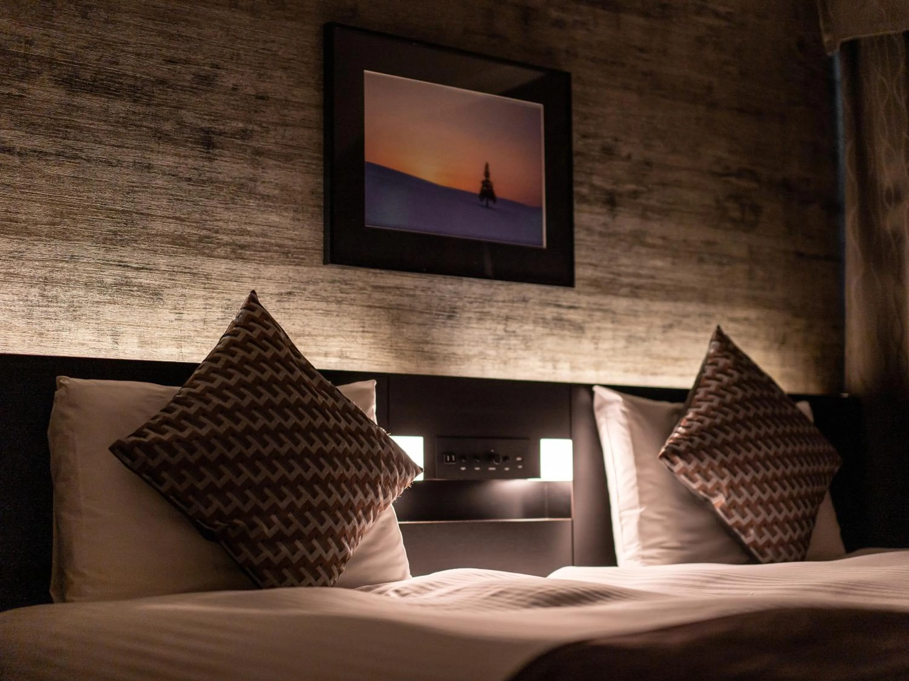 Small Twin Room-Non-Smoking in Premier Hotel -CABIN- Asahikawa