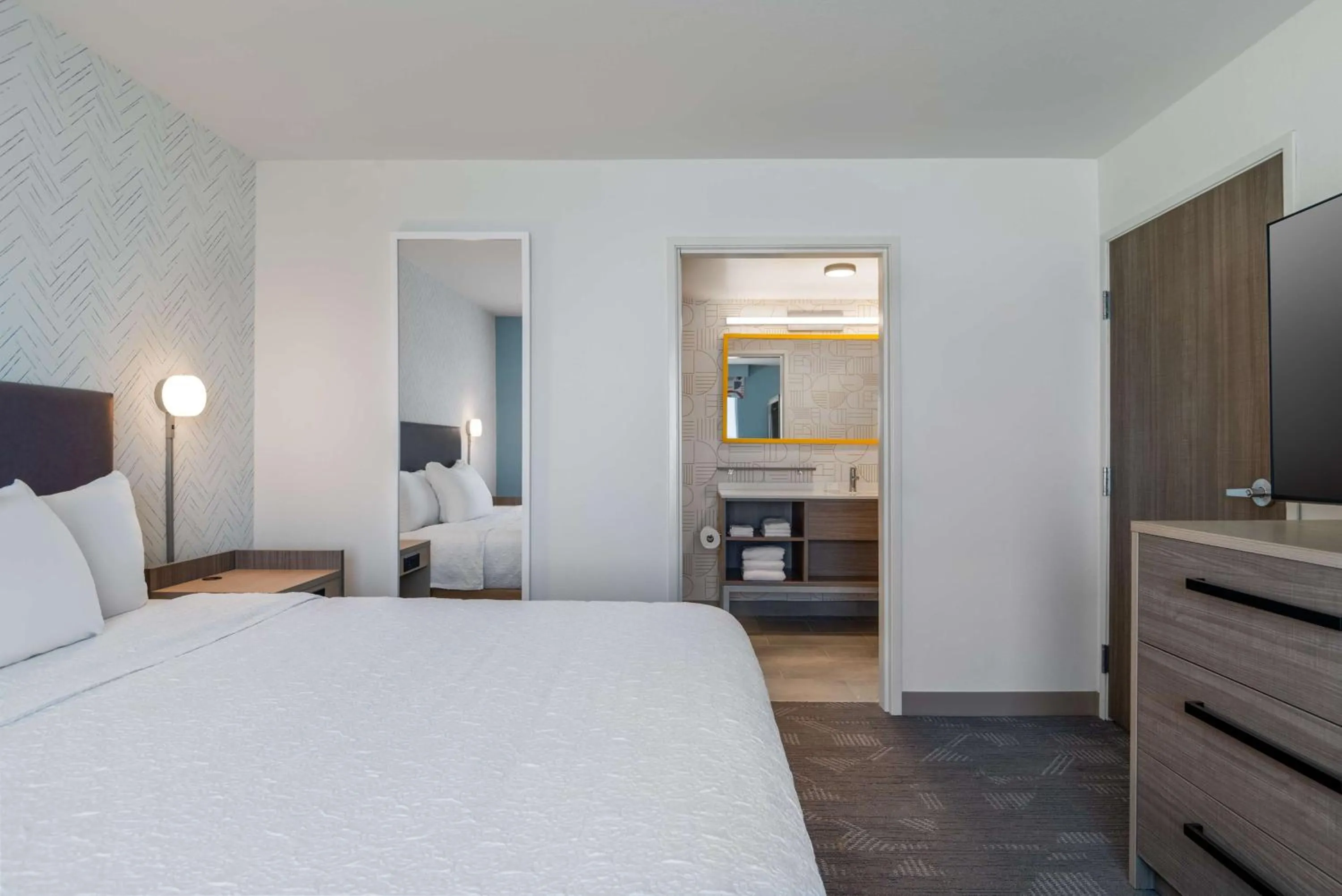 Studio Suite with Two Queen Beds and Tub - Mobility Access in Home2 Suites By Hilton Troy, Al