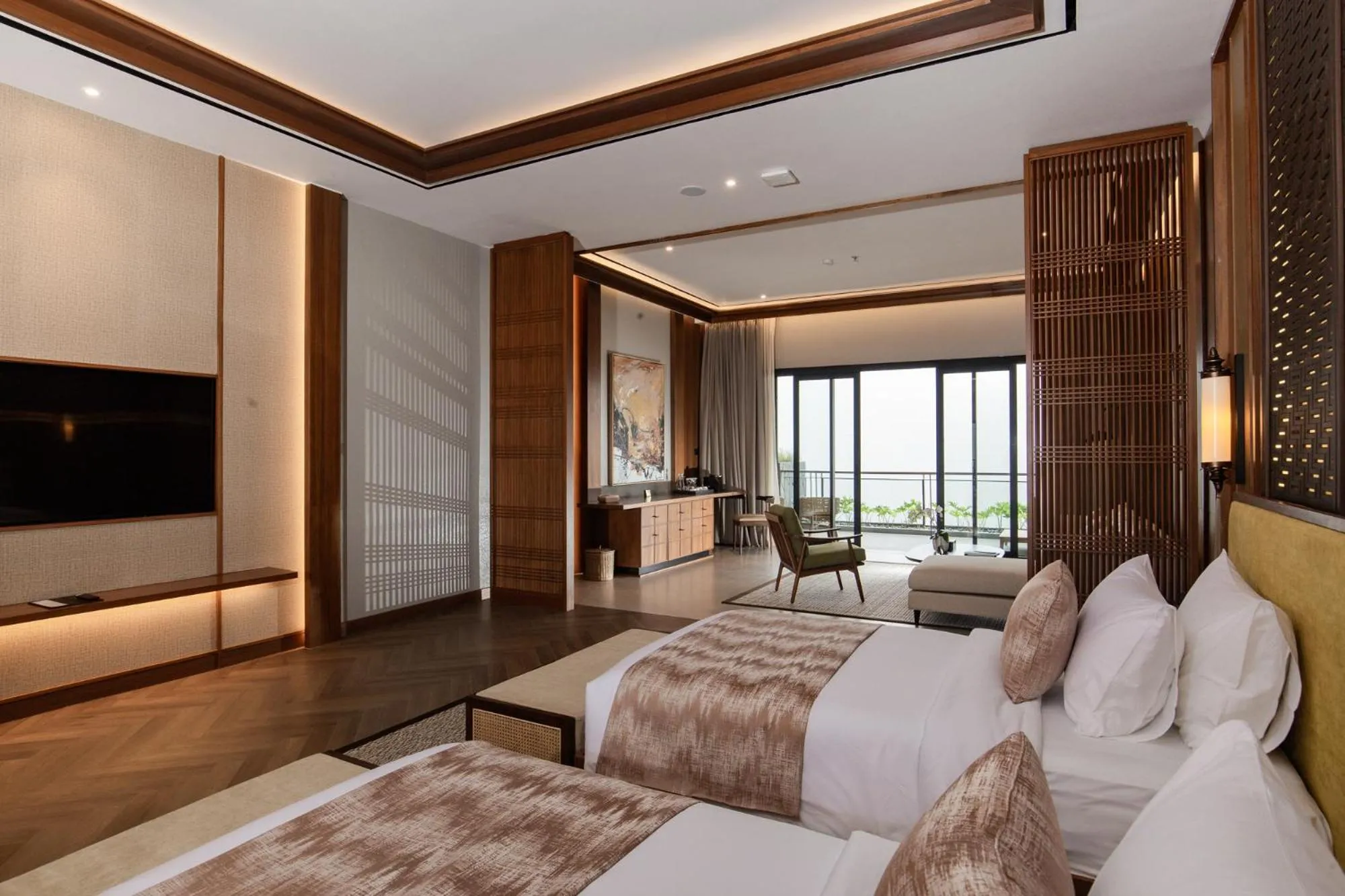 Suite Twin in Plataran Puncak Suites