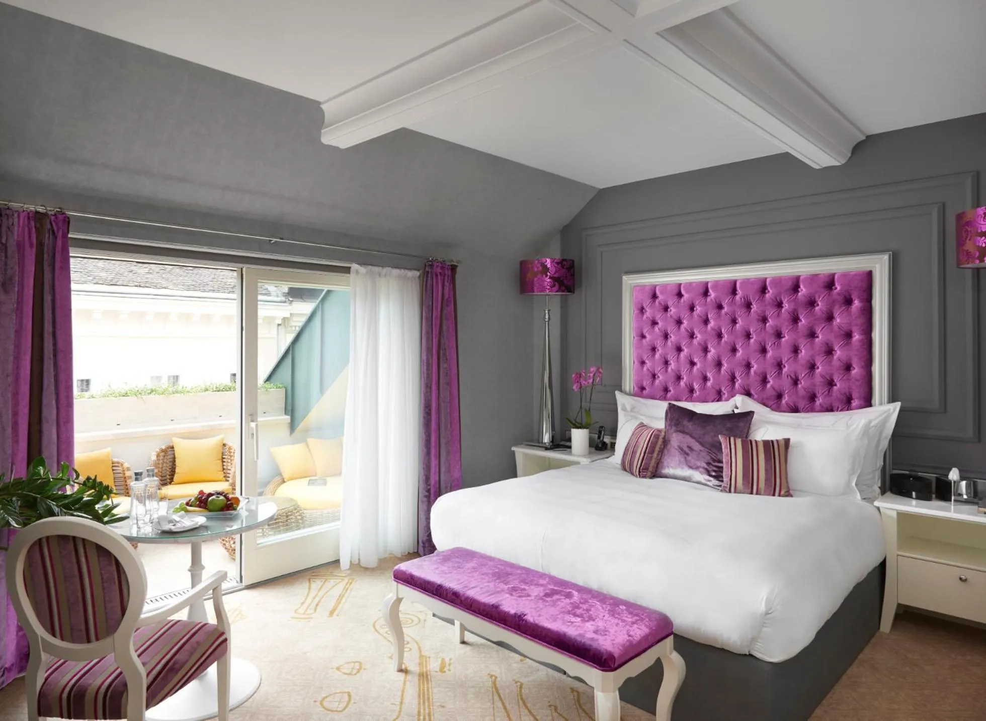 La Traviata Suite with King Bed in Aria Hotel Budapest by Library Hotel Collection