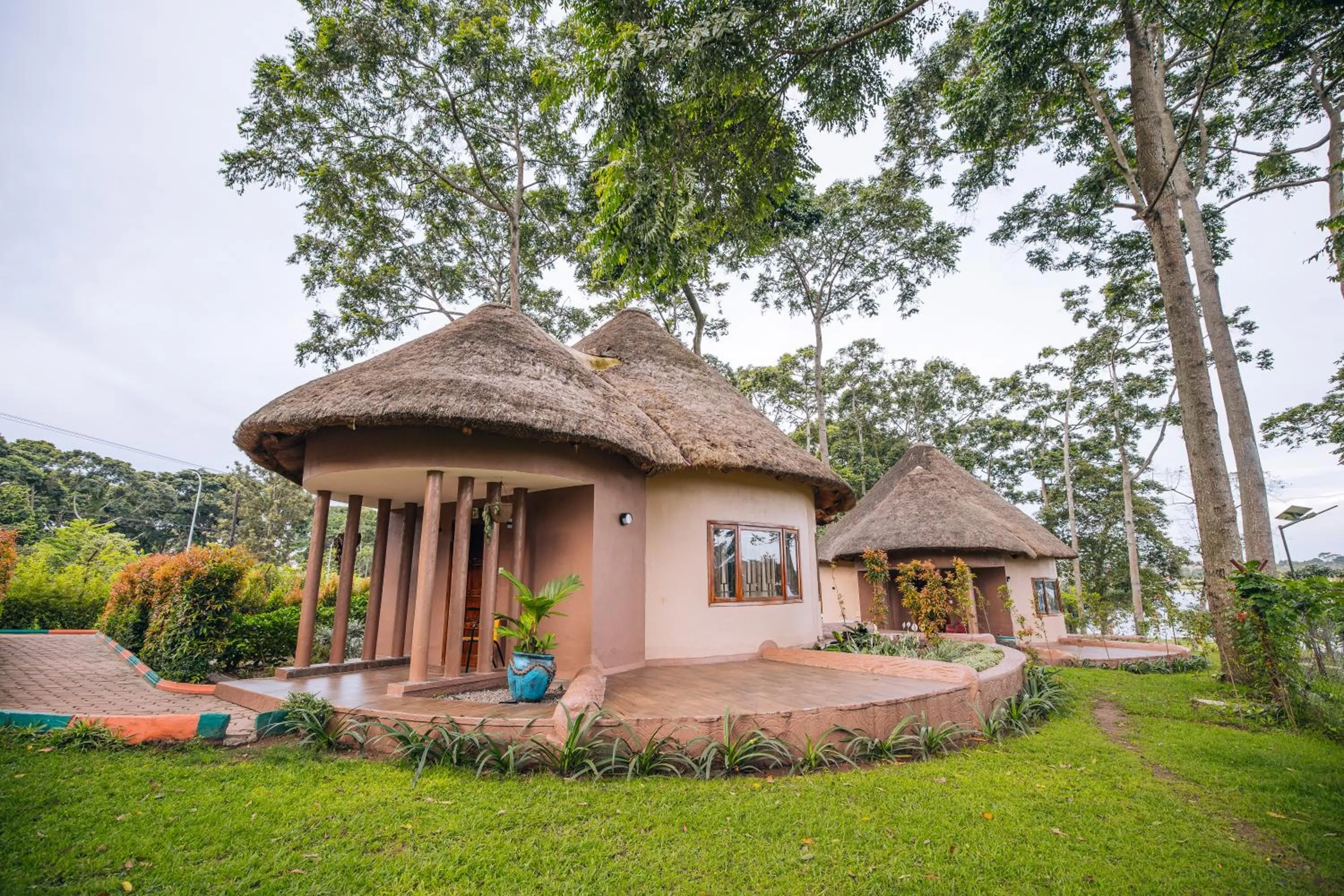 Double Room with Lake View - single occupancy in De Rain Eco Beach Resort