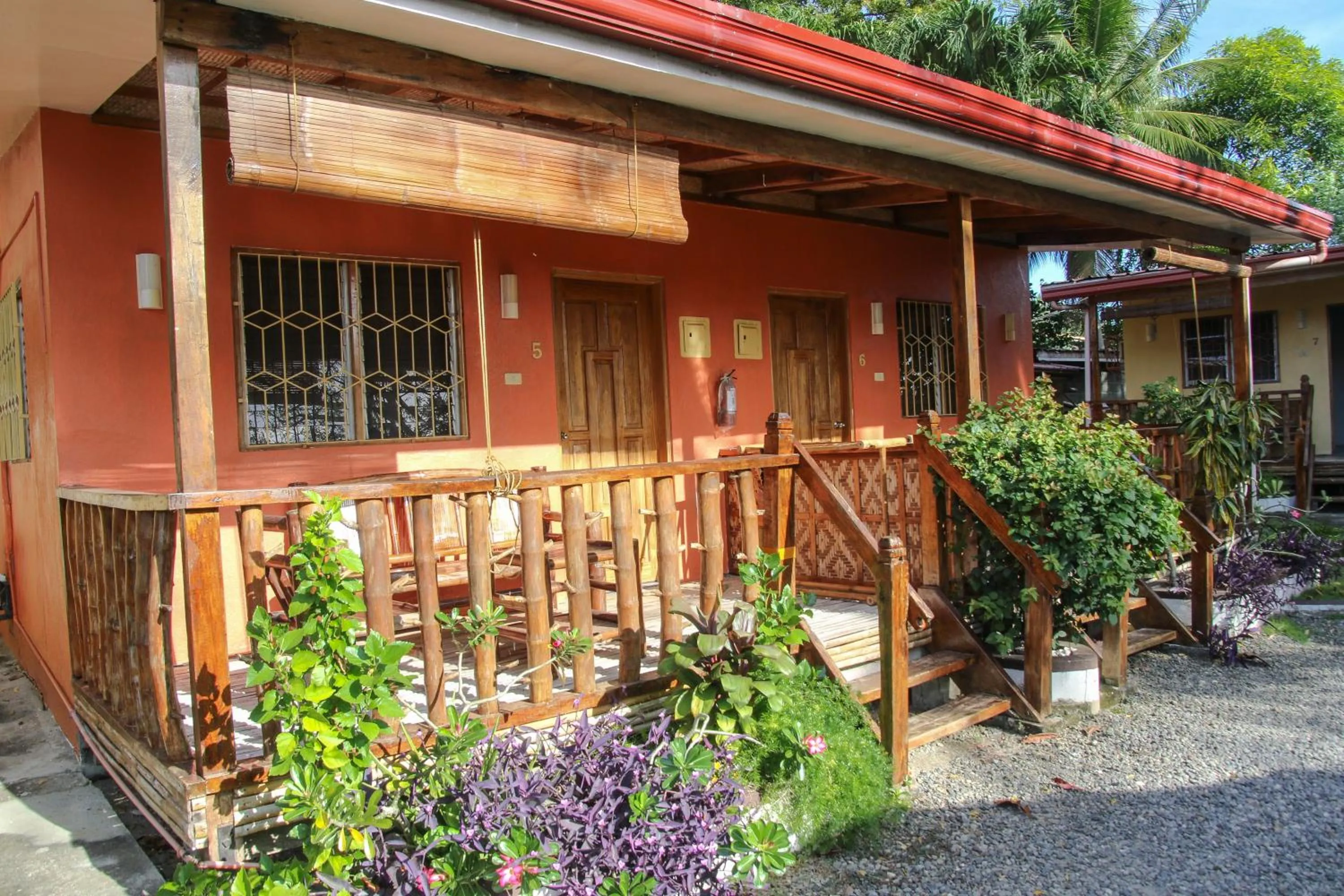 Superior Double Room with Terrace in Isla Hayahay Beach Resort and Restaurant