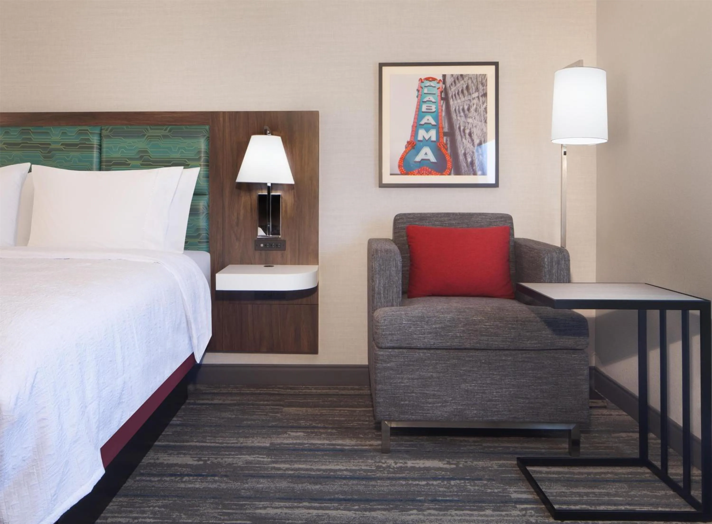 King Studio Suite in Hampton Inn Evergreen