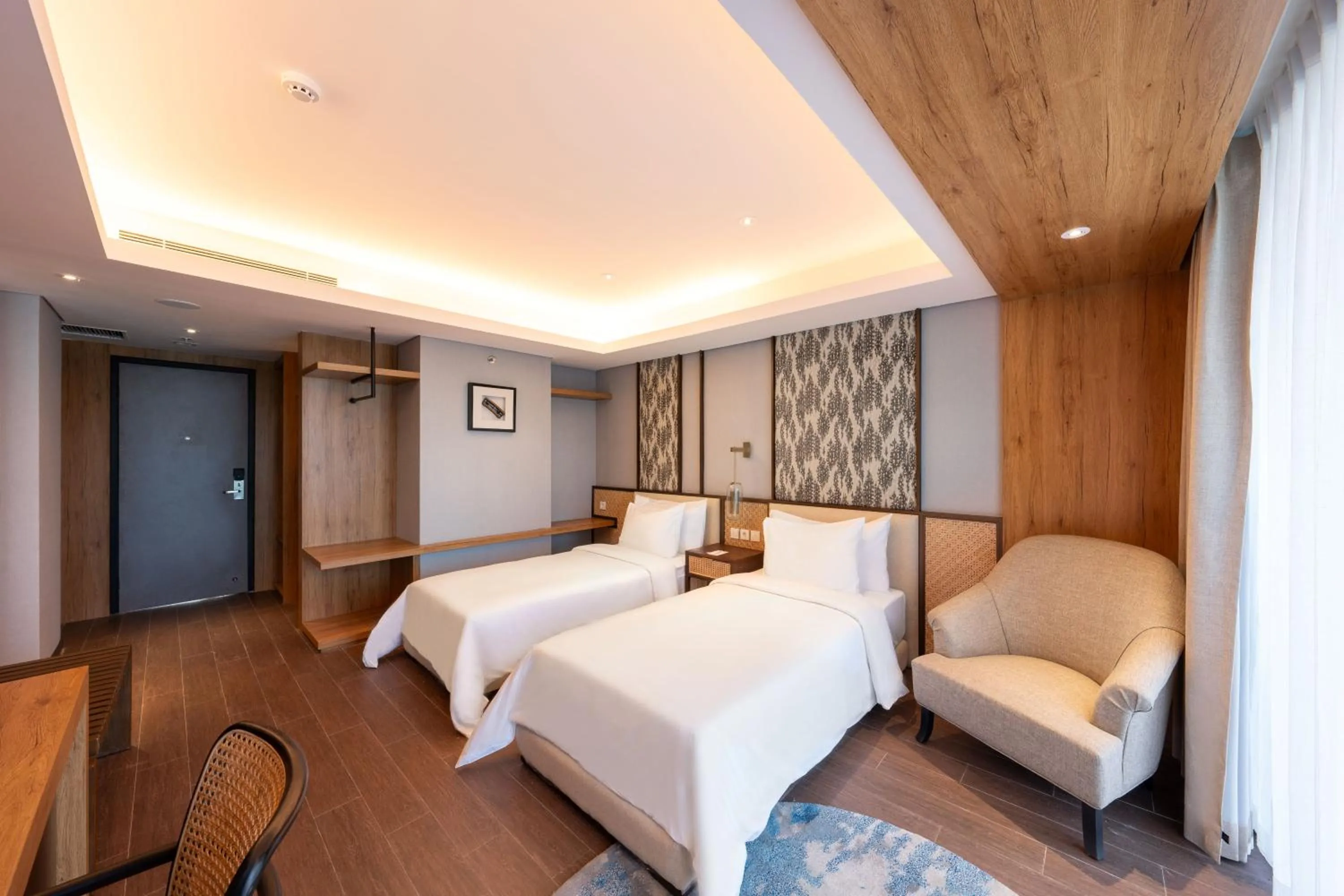 Deluxe Twin Room in Myze Hotel Sumenep