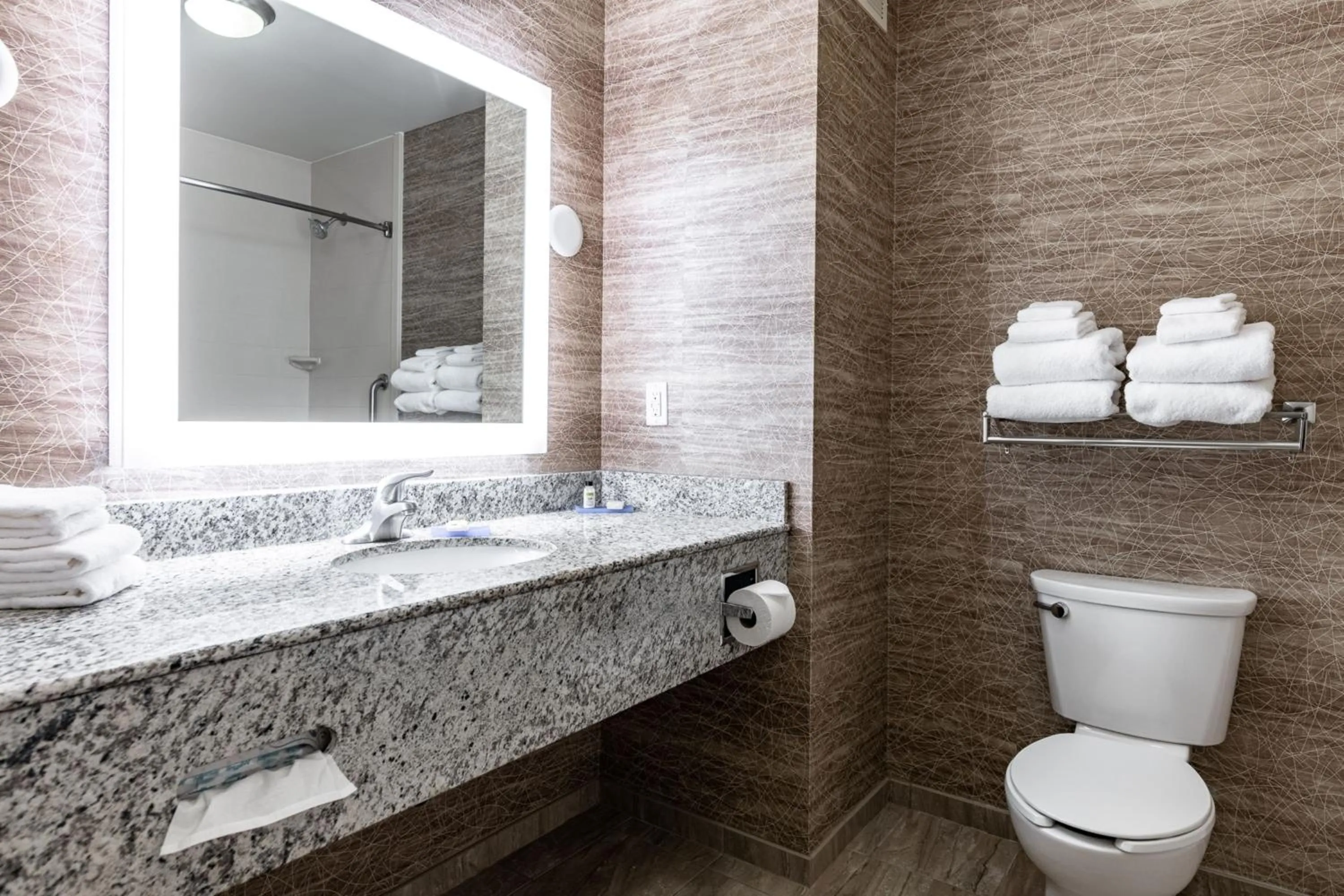 Standard King Room with Accessible Tub - Mobility Access in Holiday Inn Express & Suites New Martinsville by IHG