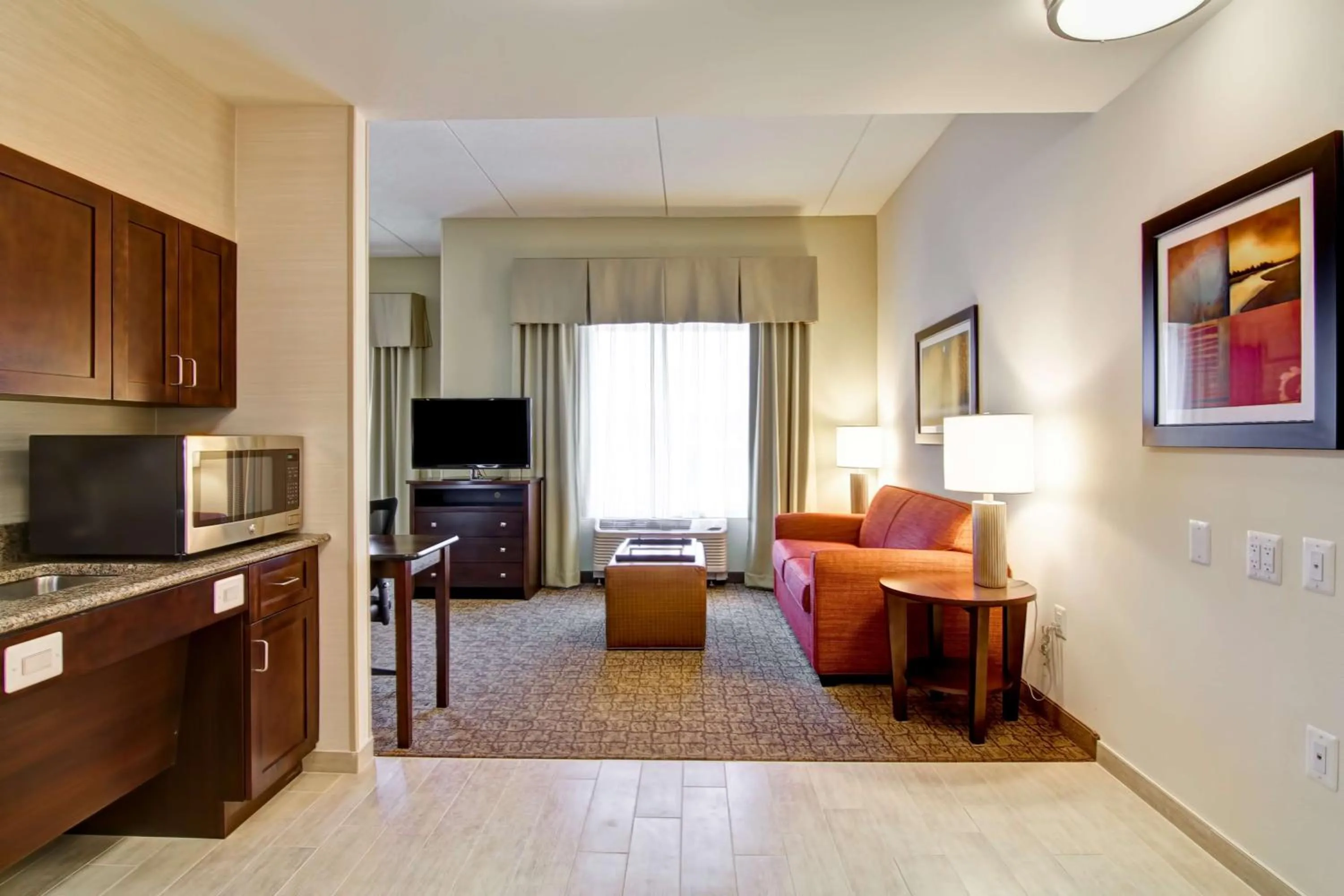 King Studio - Mobility and Hearing Access/Non-Smoking in Homewood Suites by Hilton Woodbridge