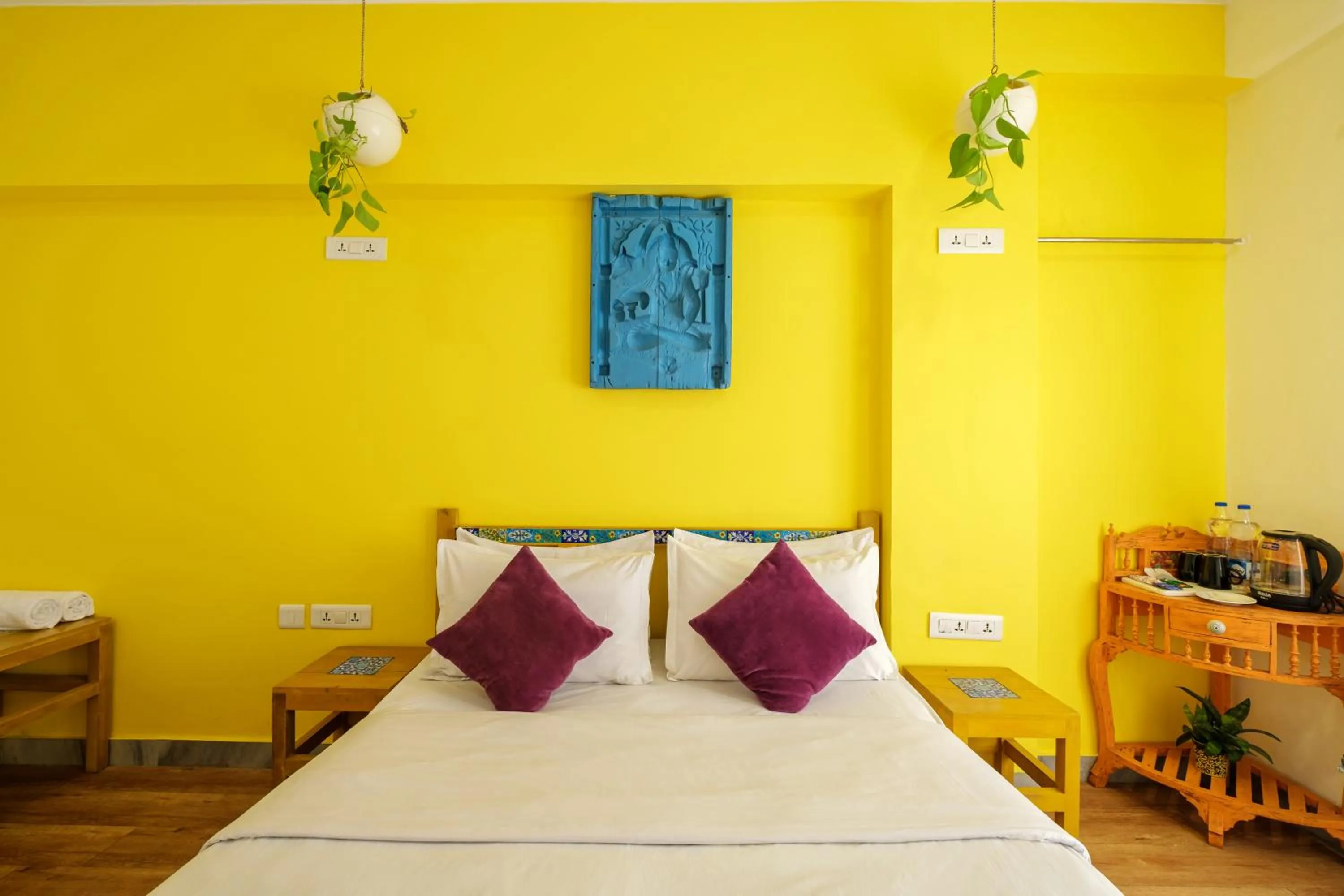 Budget Double Room in Moustache Hostel, Jaipur