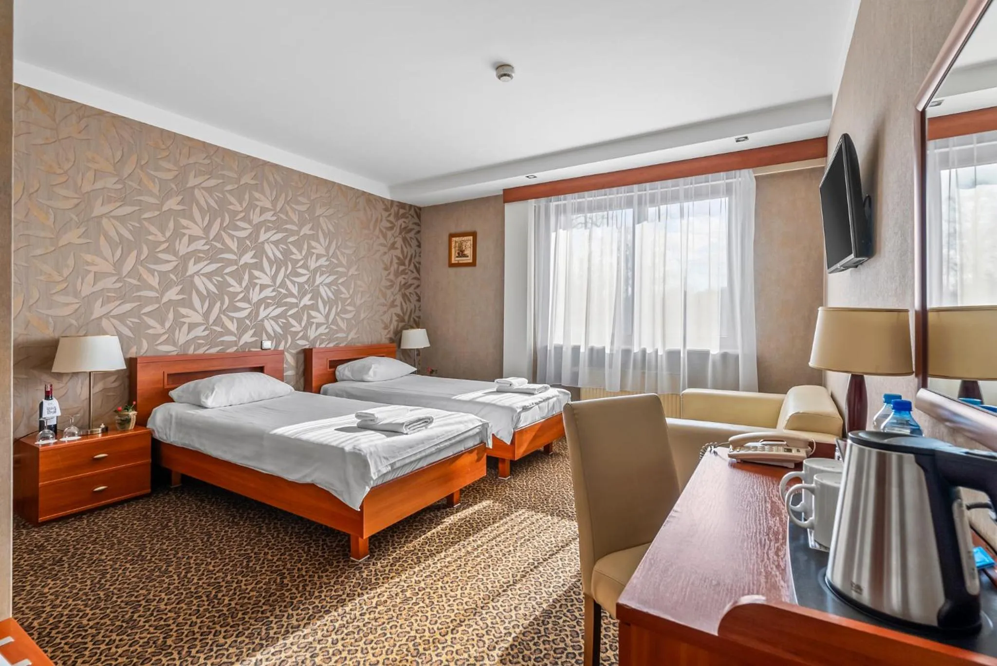 Standard Twin Room in Hotel Diament Vacanza Katowice - Siemianowice