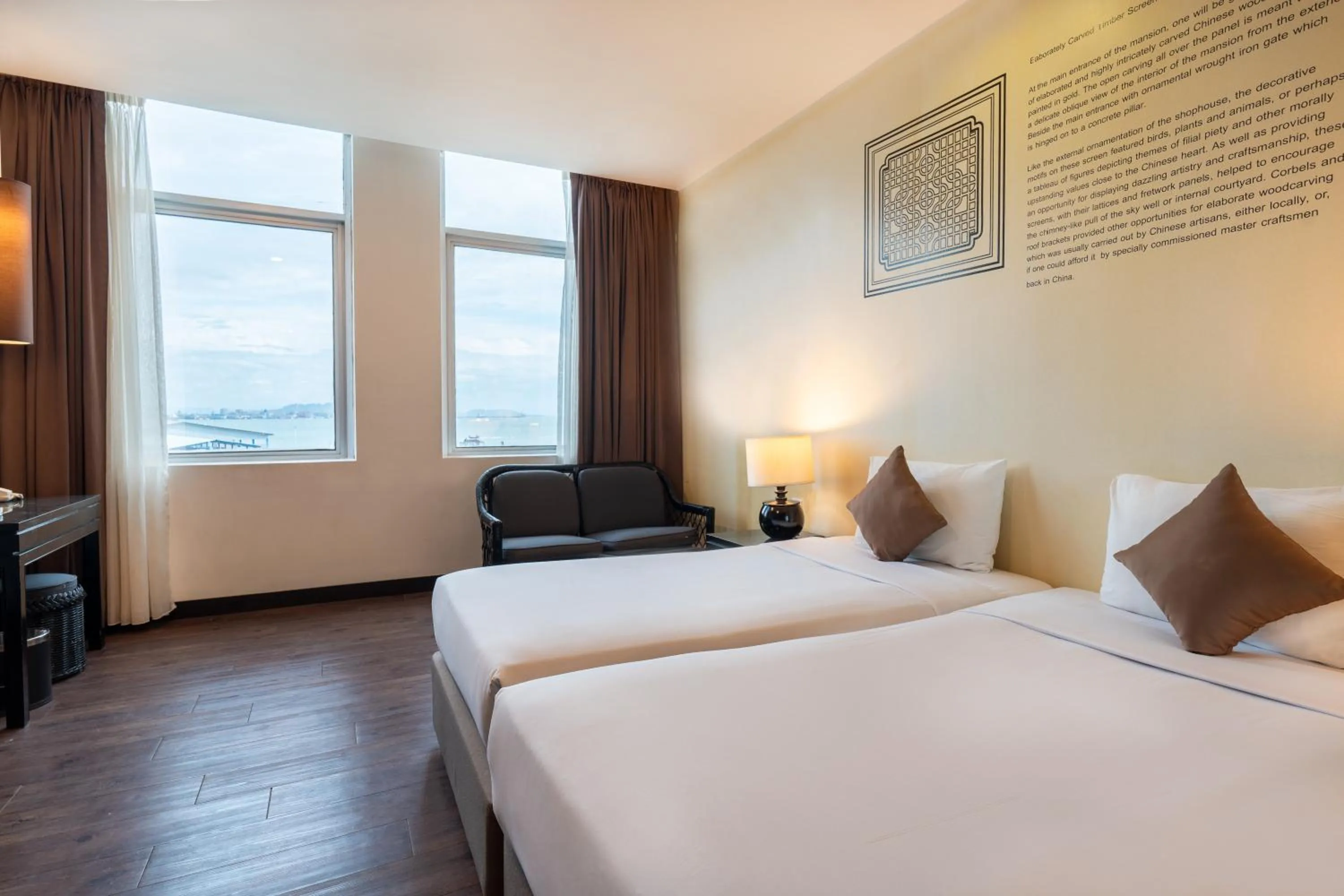 Grand Hollywood Twin Room in Hotel 19, Penang