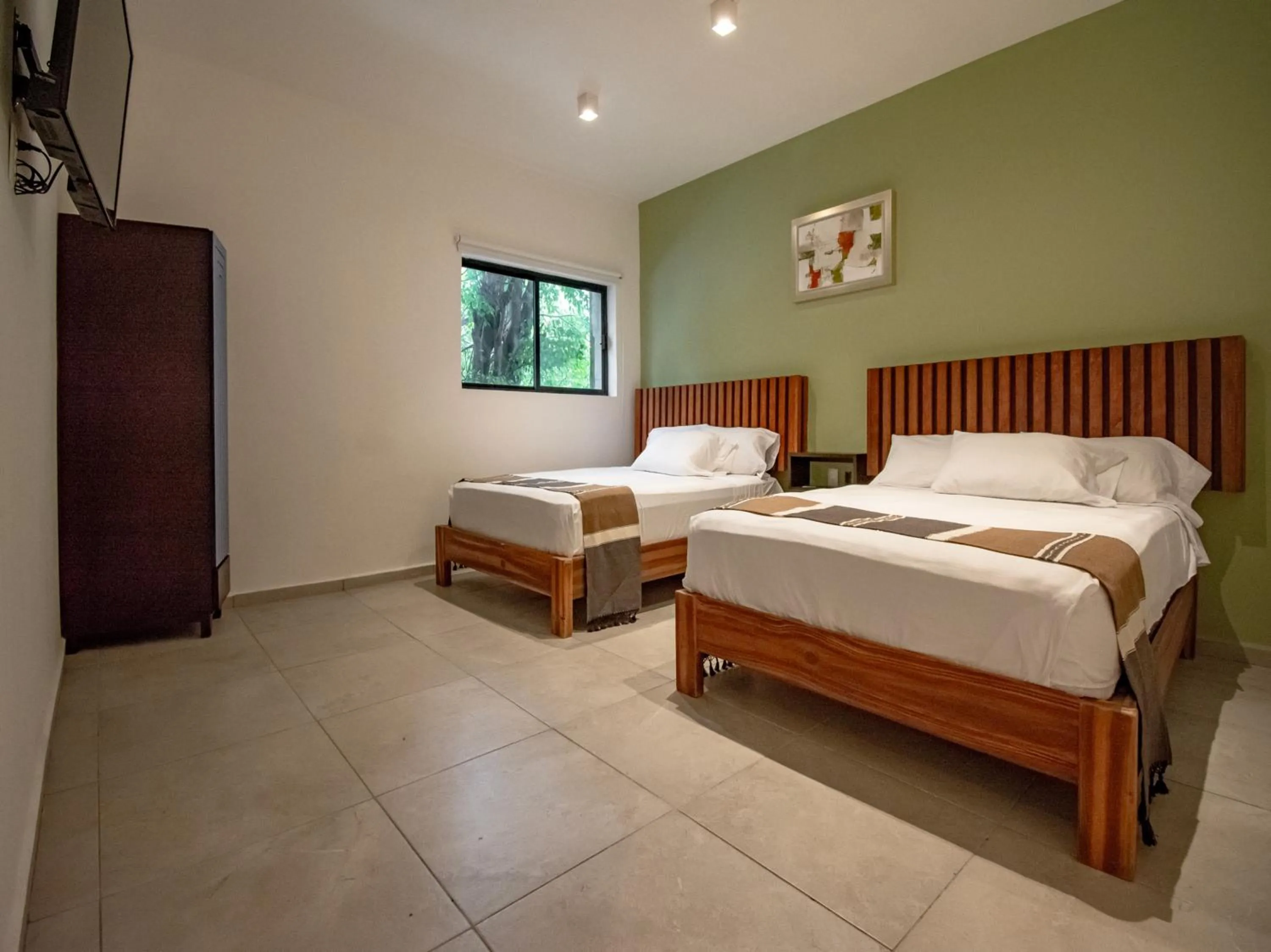 Standard Double Room with Two Double Beds in Collection O Hotel Lavanda Anzures